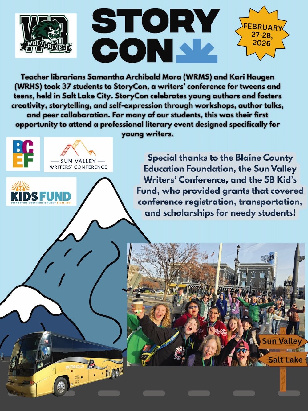 Our Funds at Work: WRMS at StoryCon