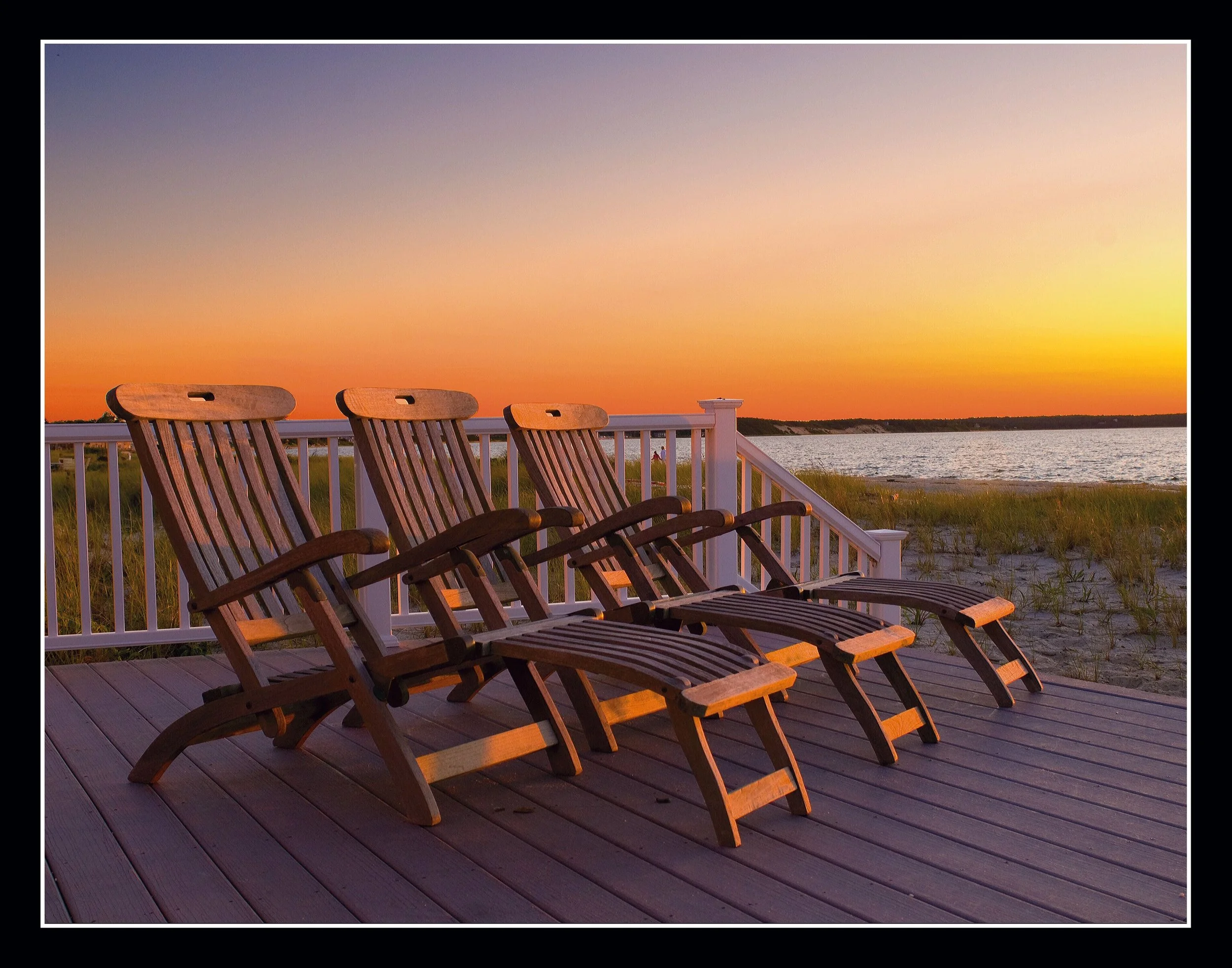 Sunset over Teak Steamer Chairs.jpg