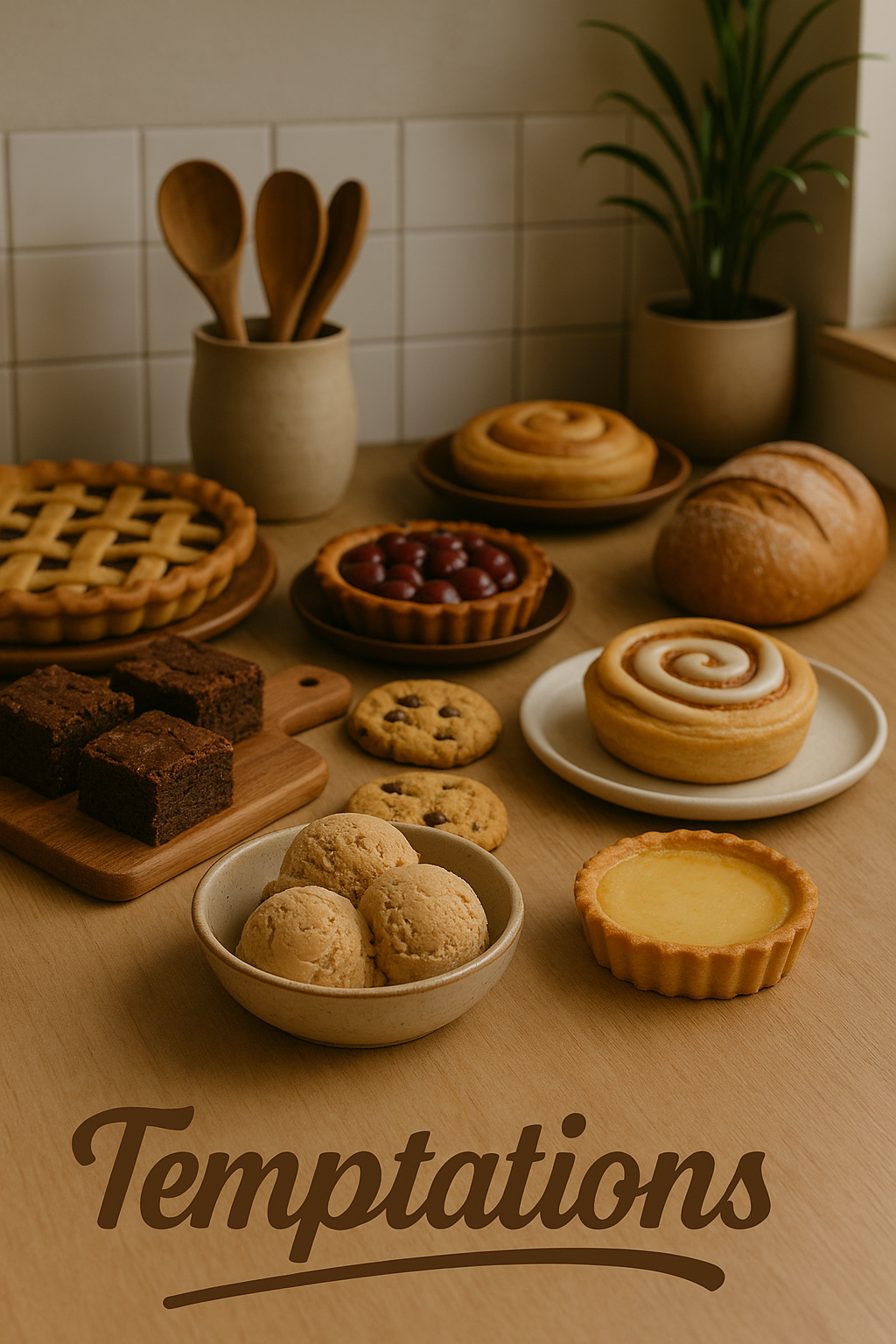 Assorted Baked goods, Slices, Cheesecakes, Cookies, Lemon tart, Brownie