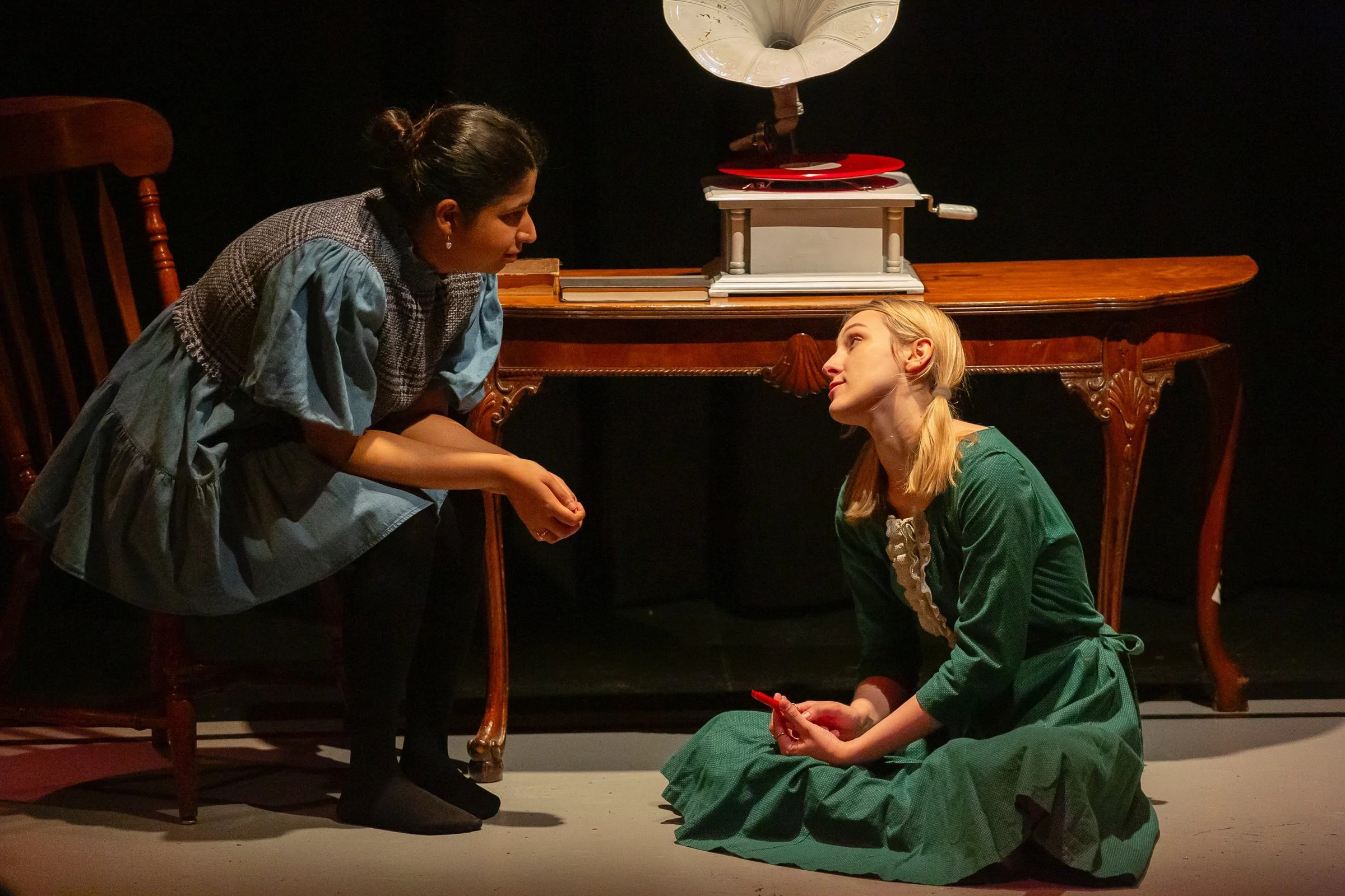 Samantha as Beth in "Little Women"
at The Irma Sandrey Theatre, Dir. Attilio Rigotti