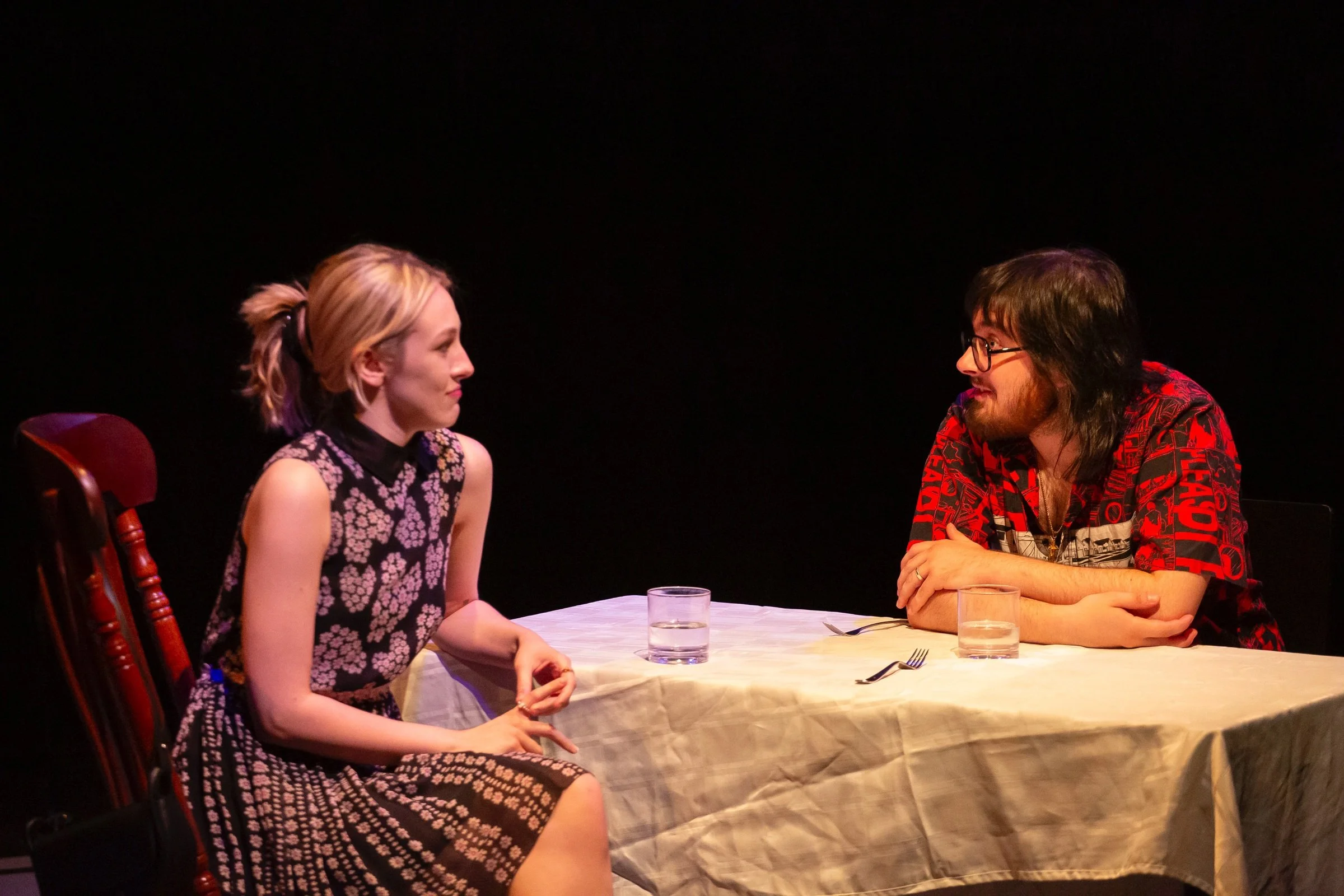 Samantha as Prudence in "Beyond Therapy"
at The Irma Sandrey Theatre, Dir. Attilio Rigotti