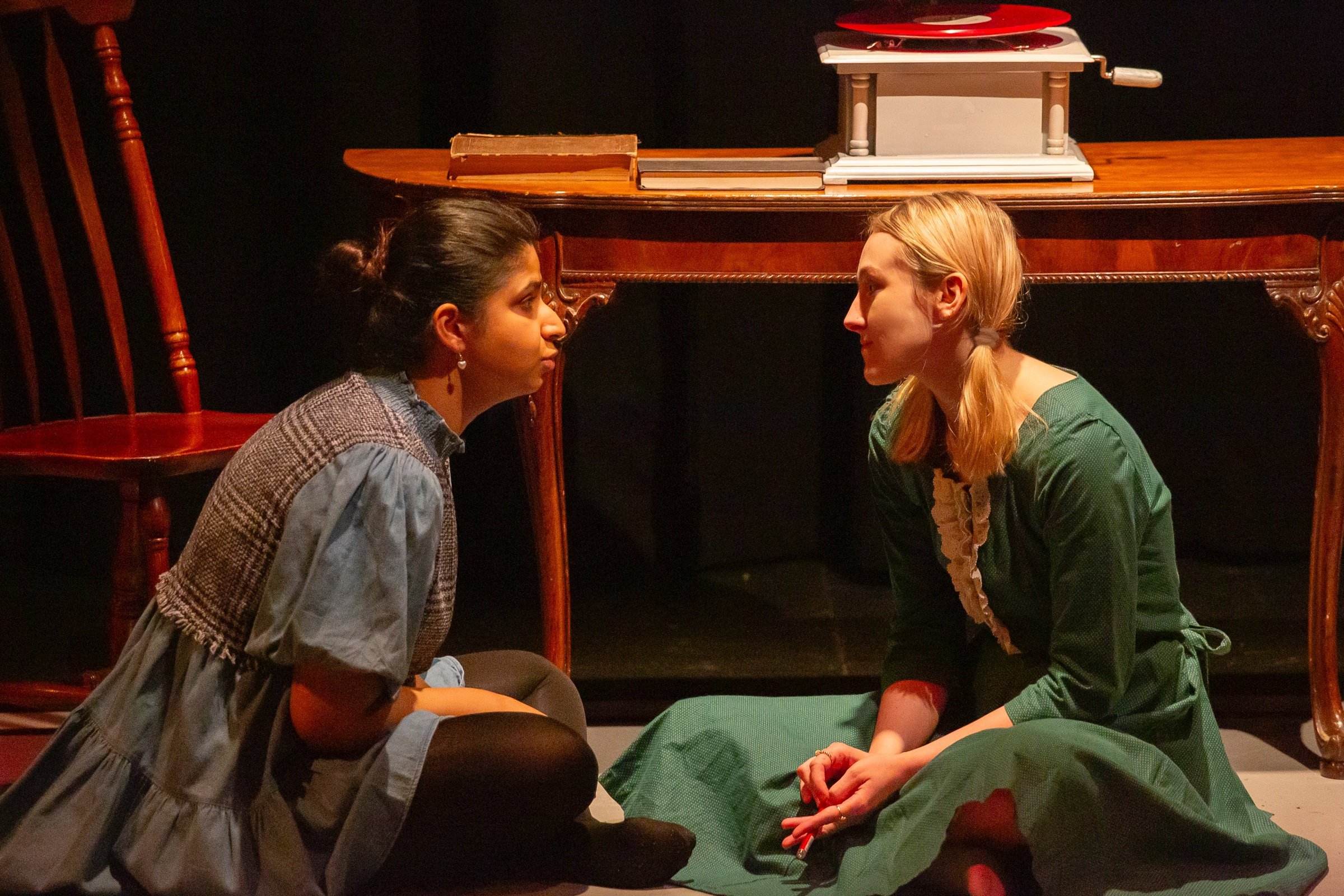 Samantha as Beth in "Little Women"
at The Irma Sandrey Theatre, Dir. Attilio Rigotti