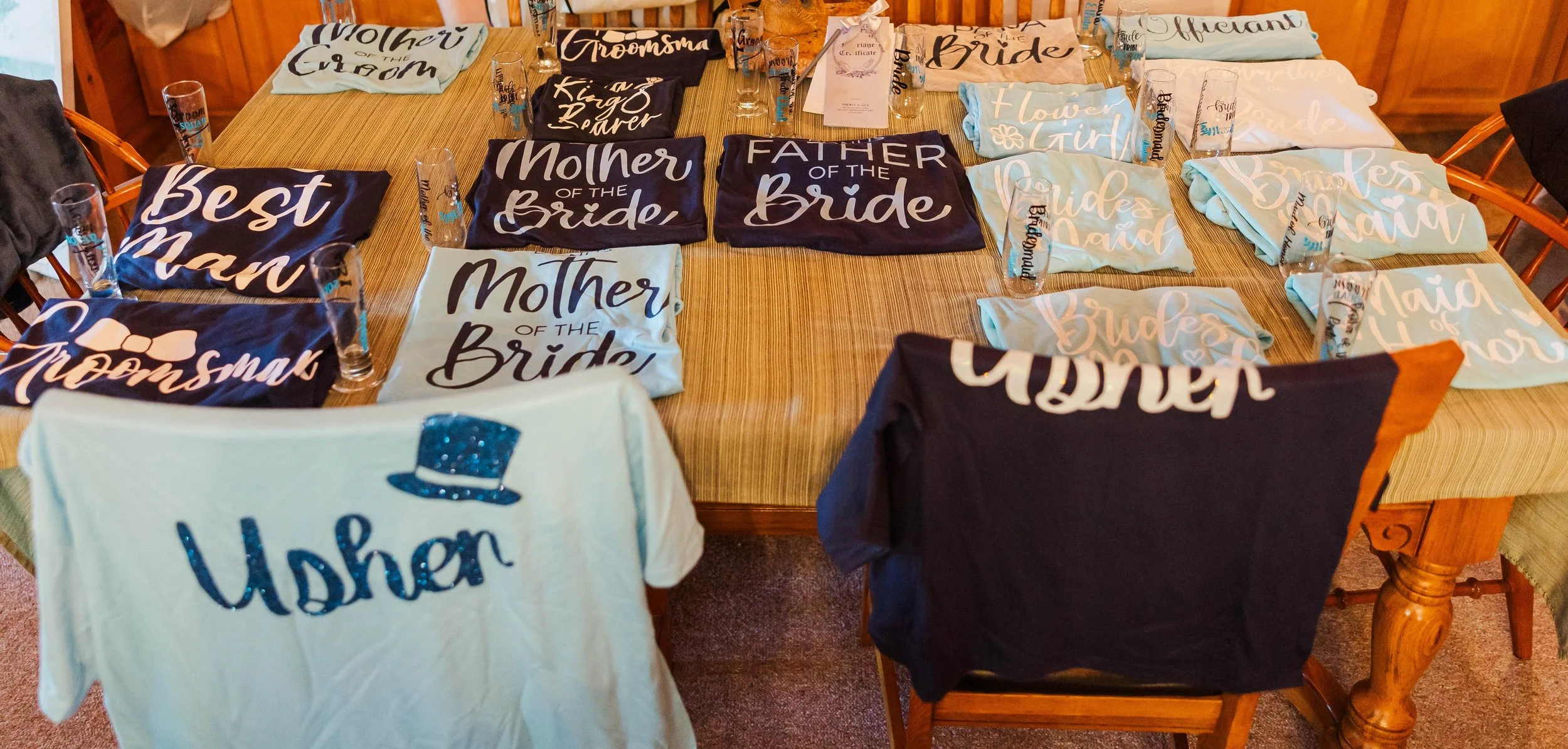 Wedding Party Apparel