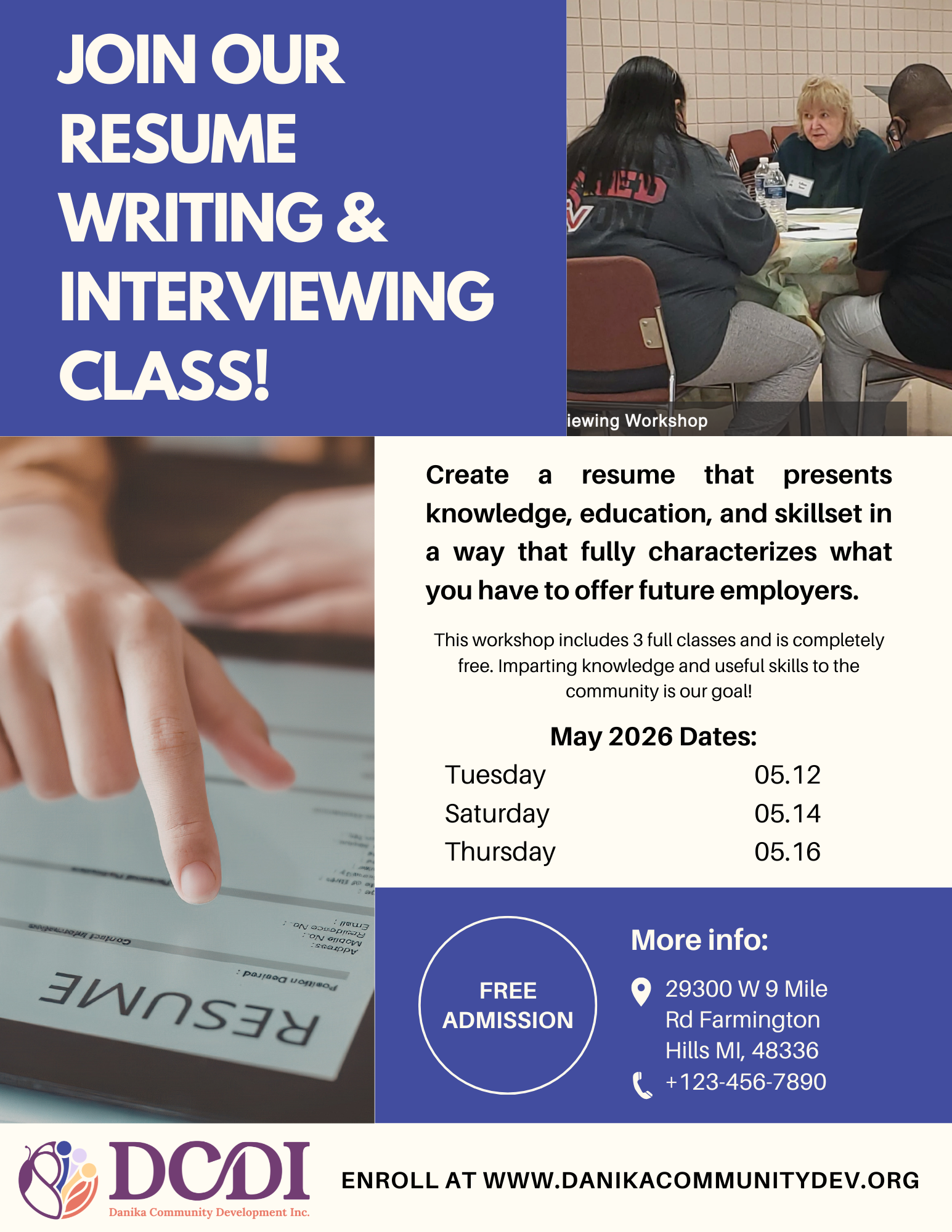 Interviewing &amp; Resume Writing Workshop: Effective Strategies