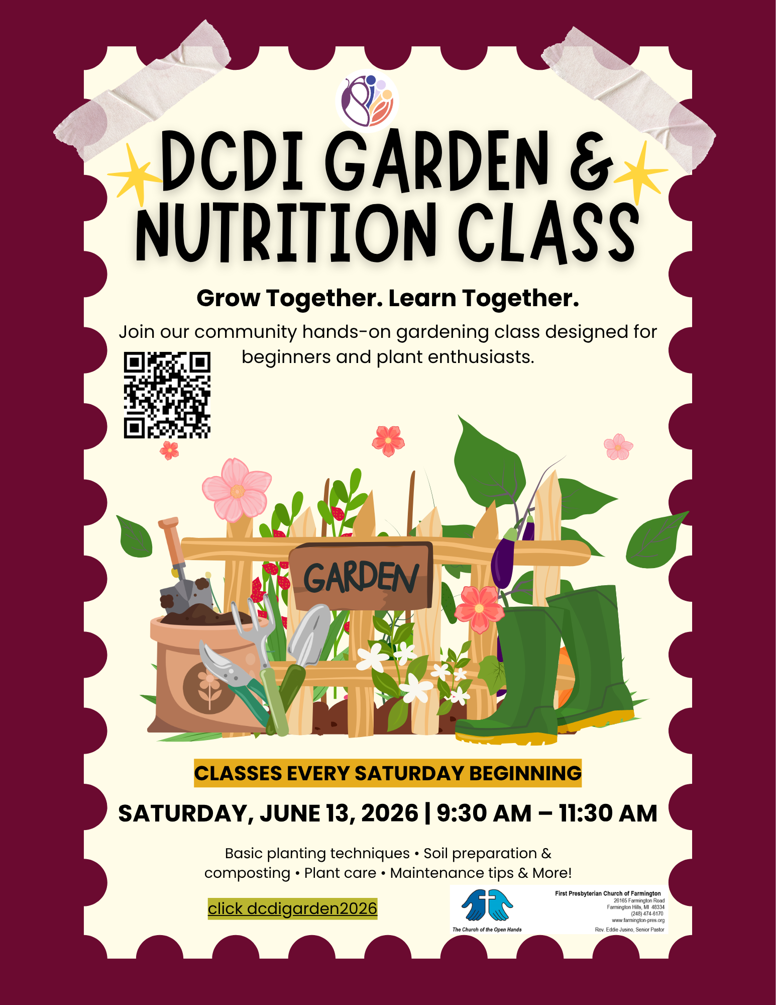 Gardening &amp; Nutrition Class