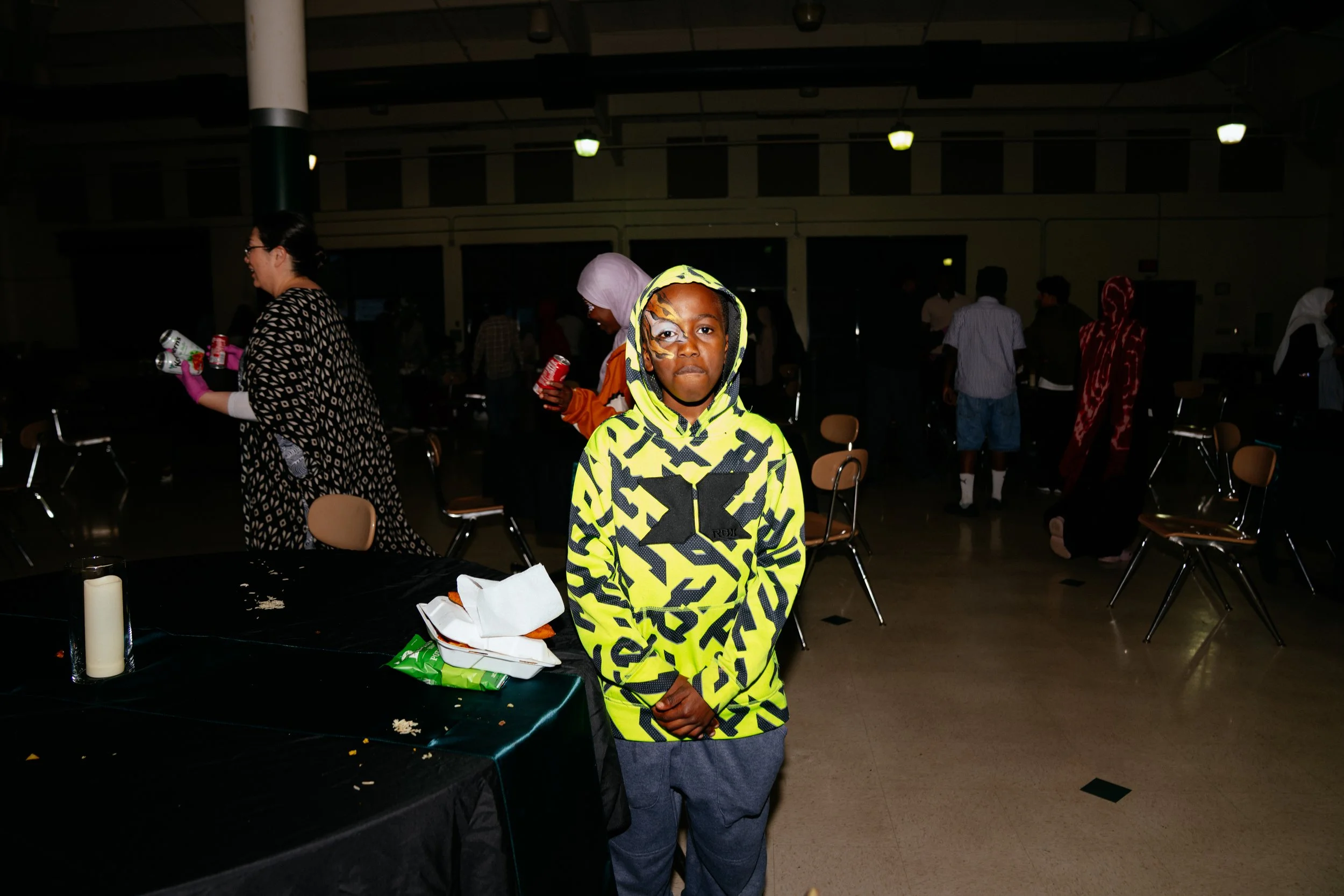 A youth from Reynolds School District rocking the neon.