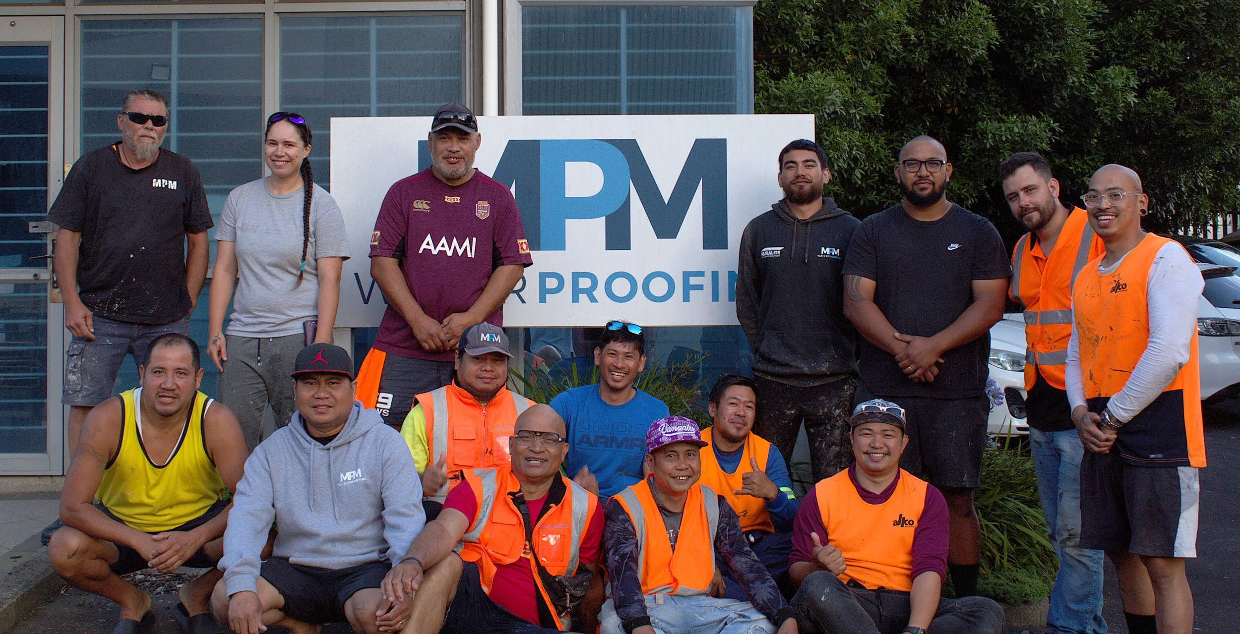 MPM Waterproofing Group team, Auckland waterproofing specialists