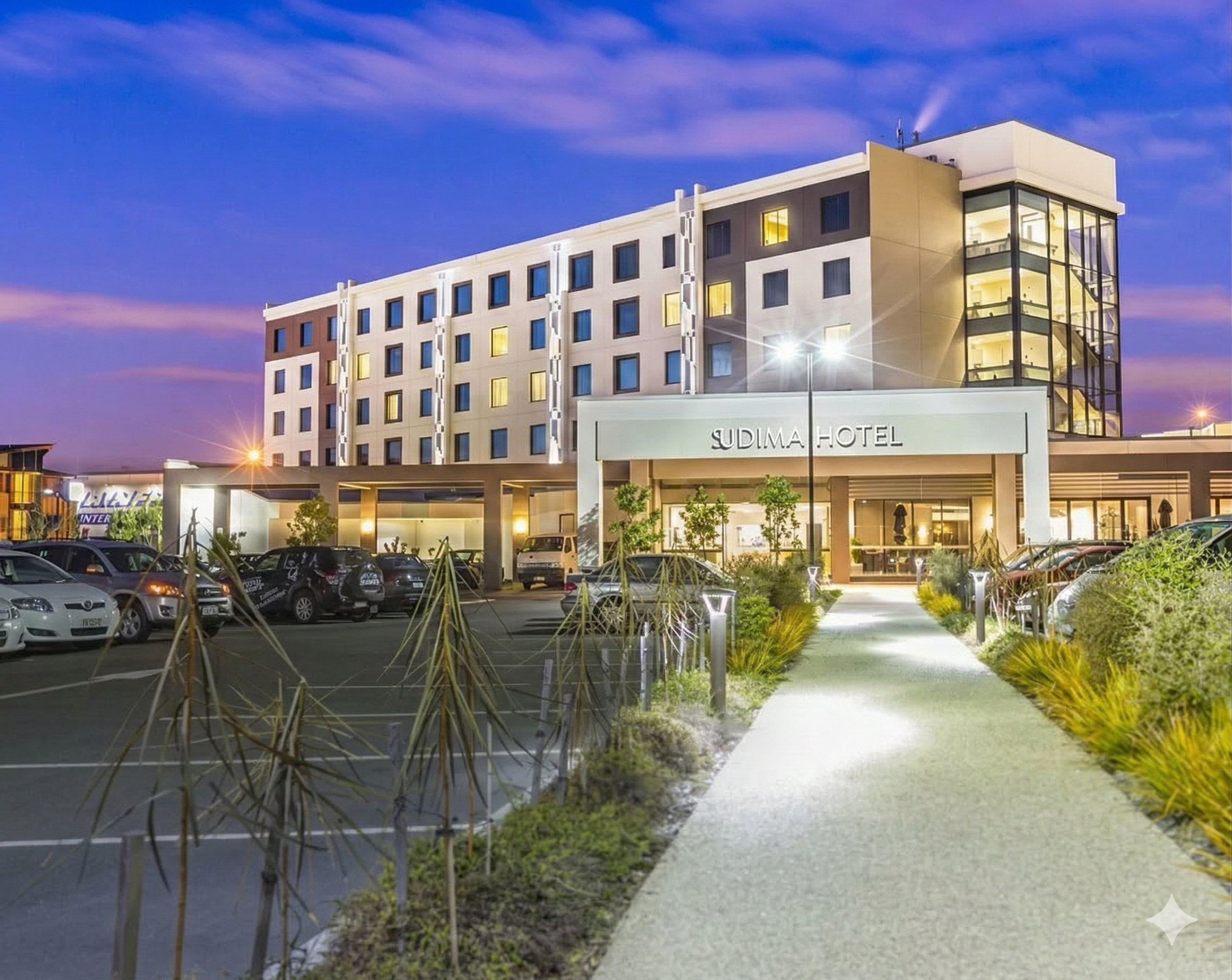 Torch on membrane roofing installation at Sudima Airport Hotel, delivering membrane roofing, moisture protection, and long term durability using proven waterproofing systems by MPM Waterproofing Group in Auckland, New Zealand.