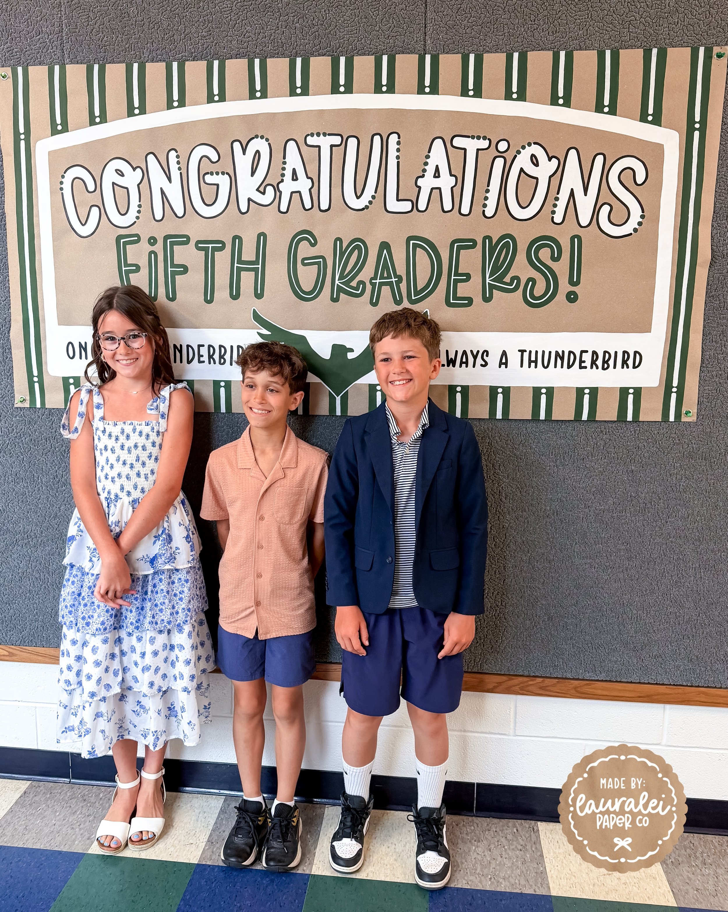 Today our thunderbirds were celebrated as they head off to middle school. This day is so special for families and I am so blessed to have a small part in it 🥹💚🤍