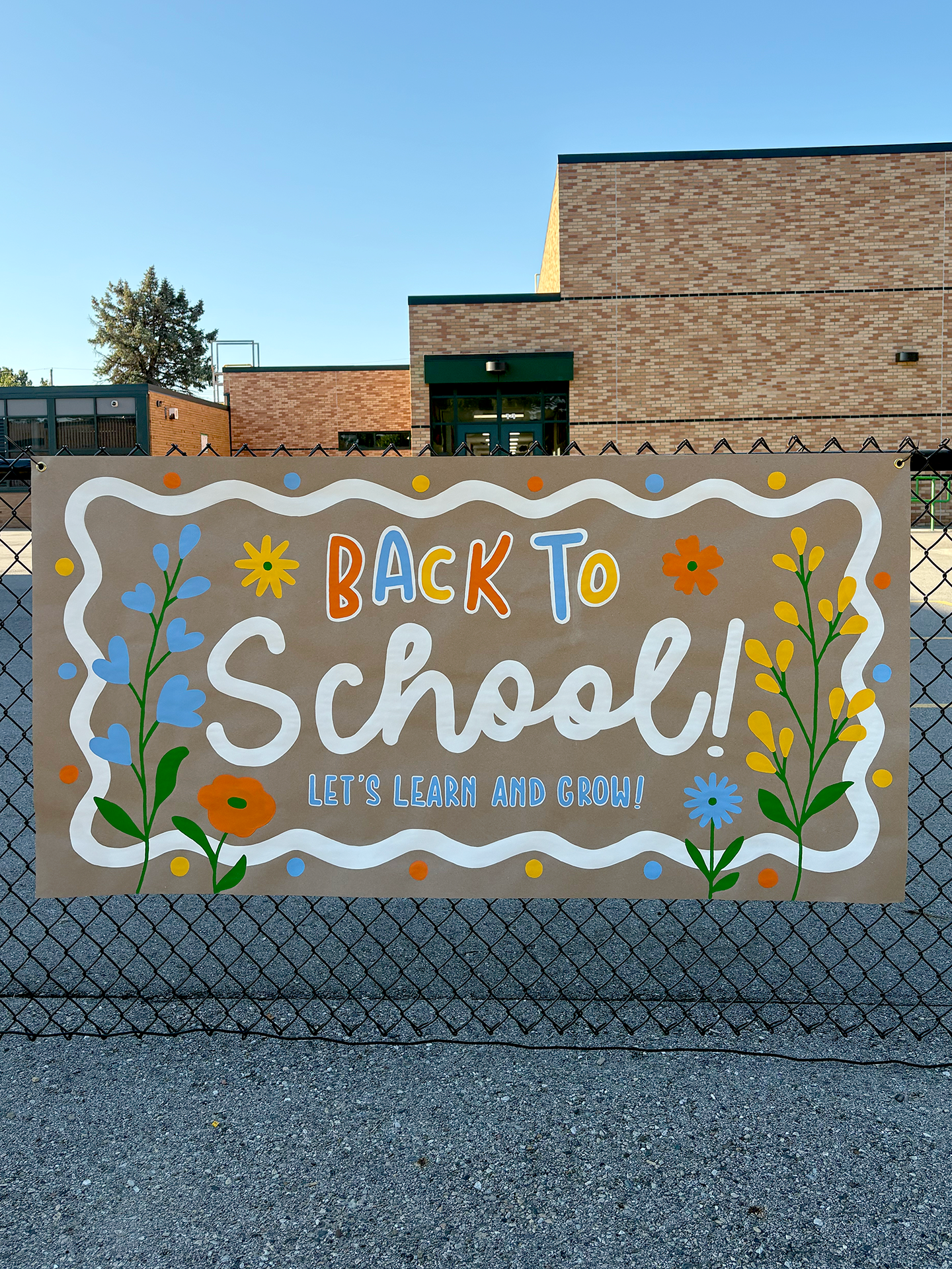 Custom Painted Banner