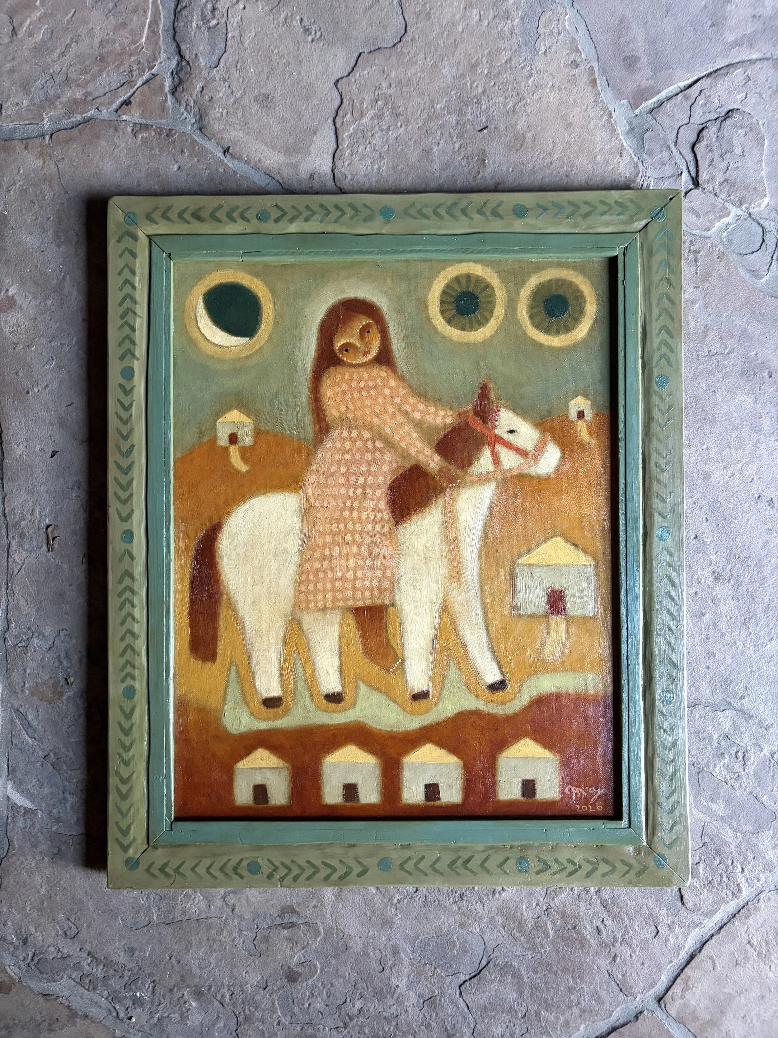 I Came Home / Oil painting