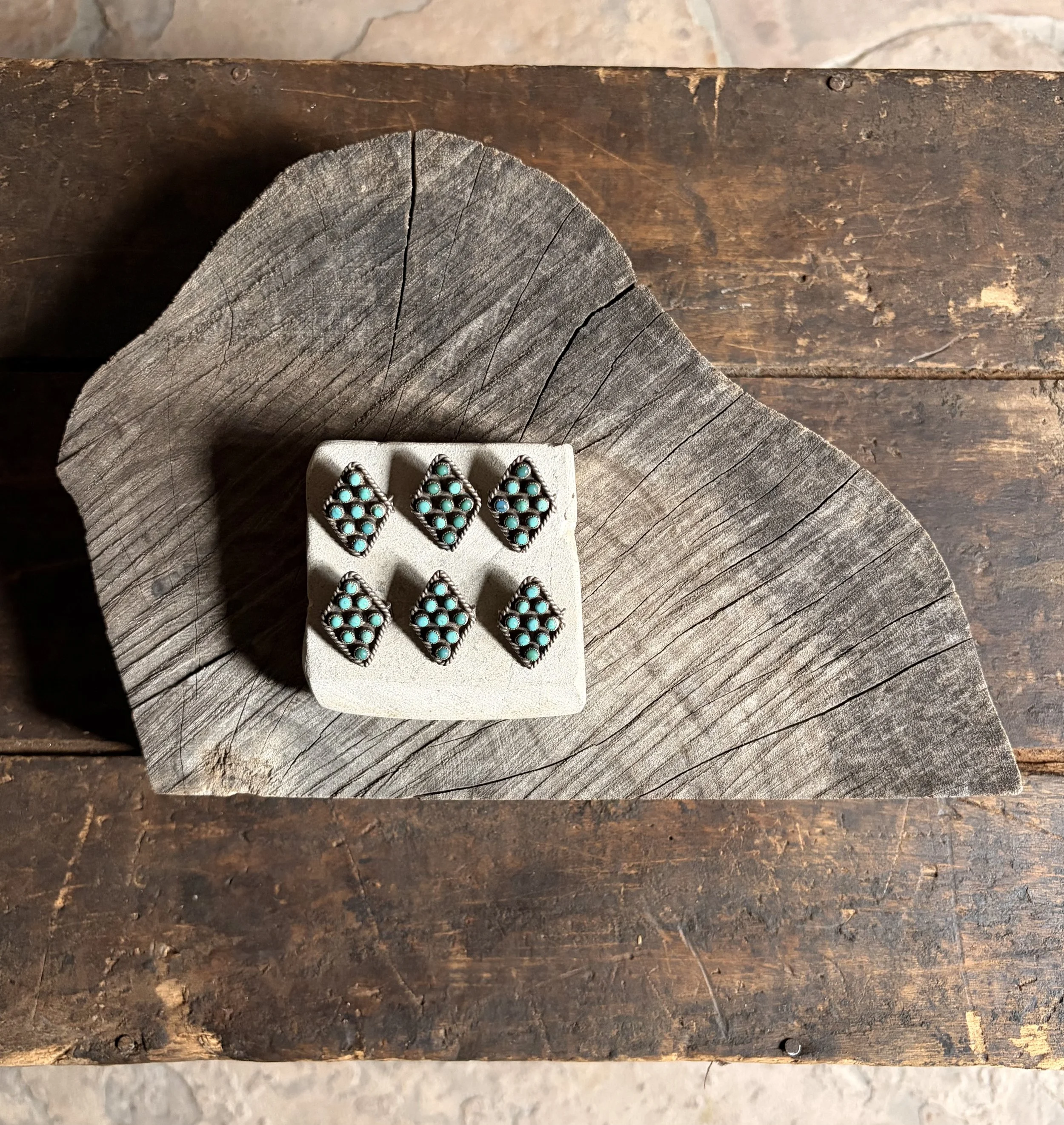 Vintage Zuni Button Covers