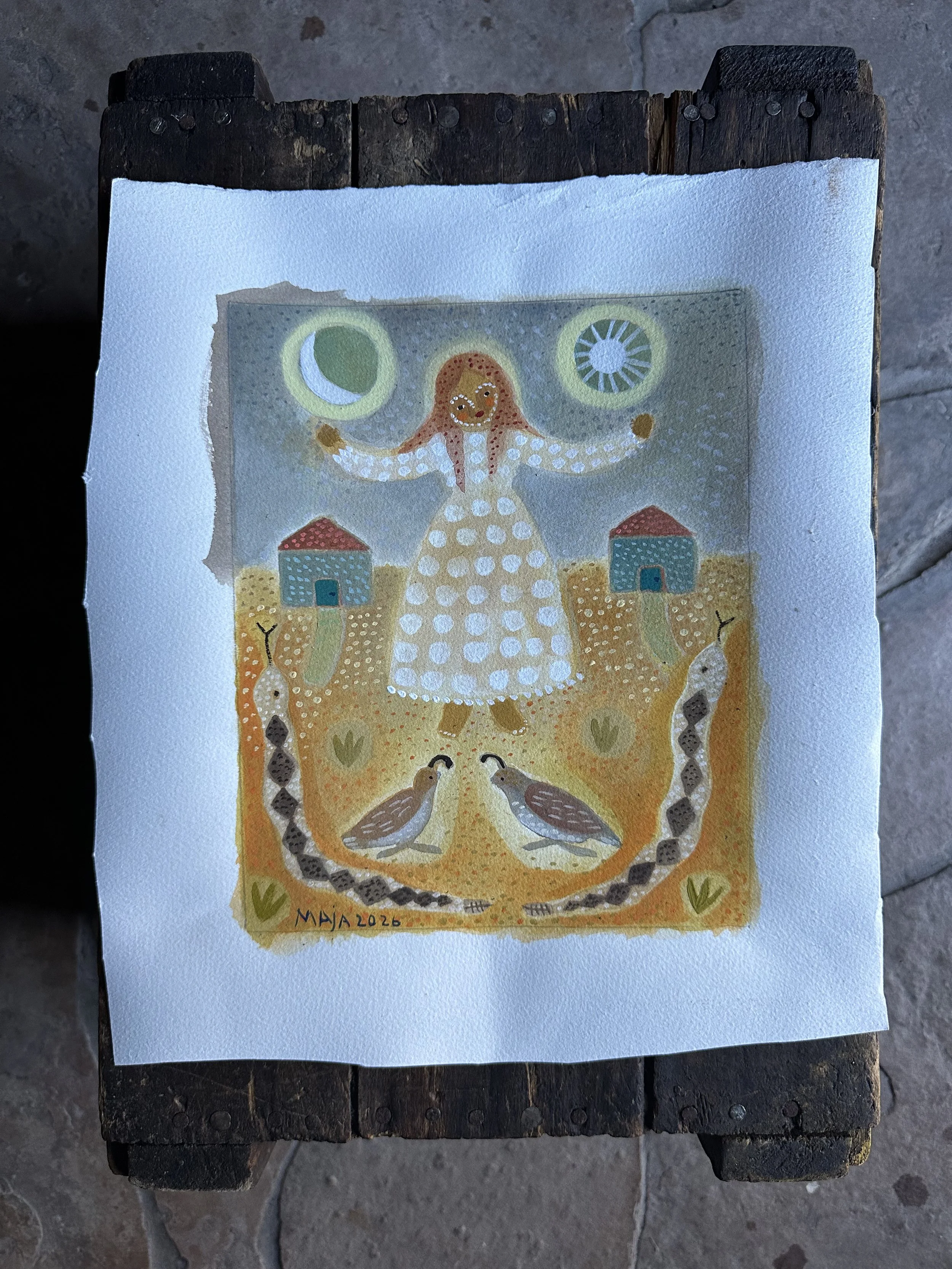 Gouache Sketch #1