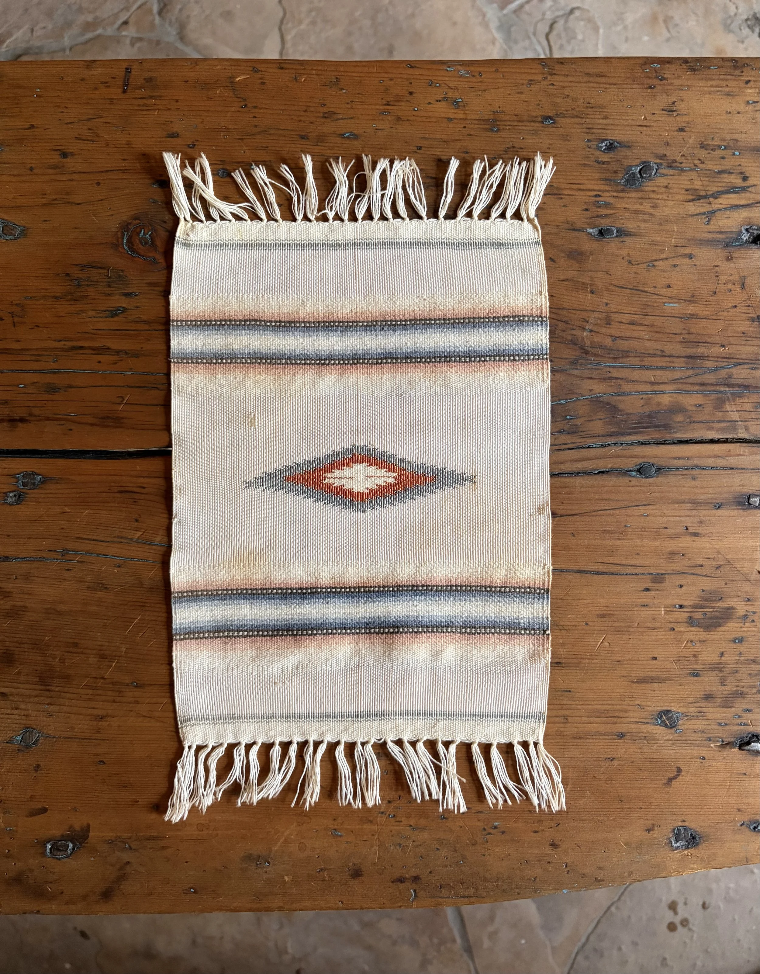 Tiny Mexican Silk Saltillo 