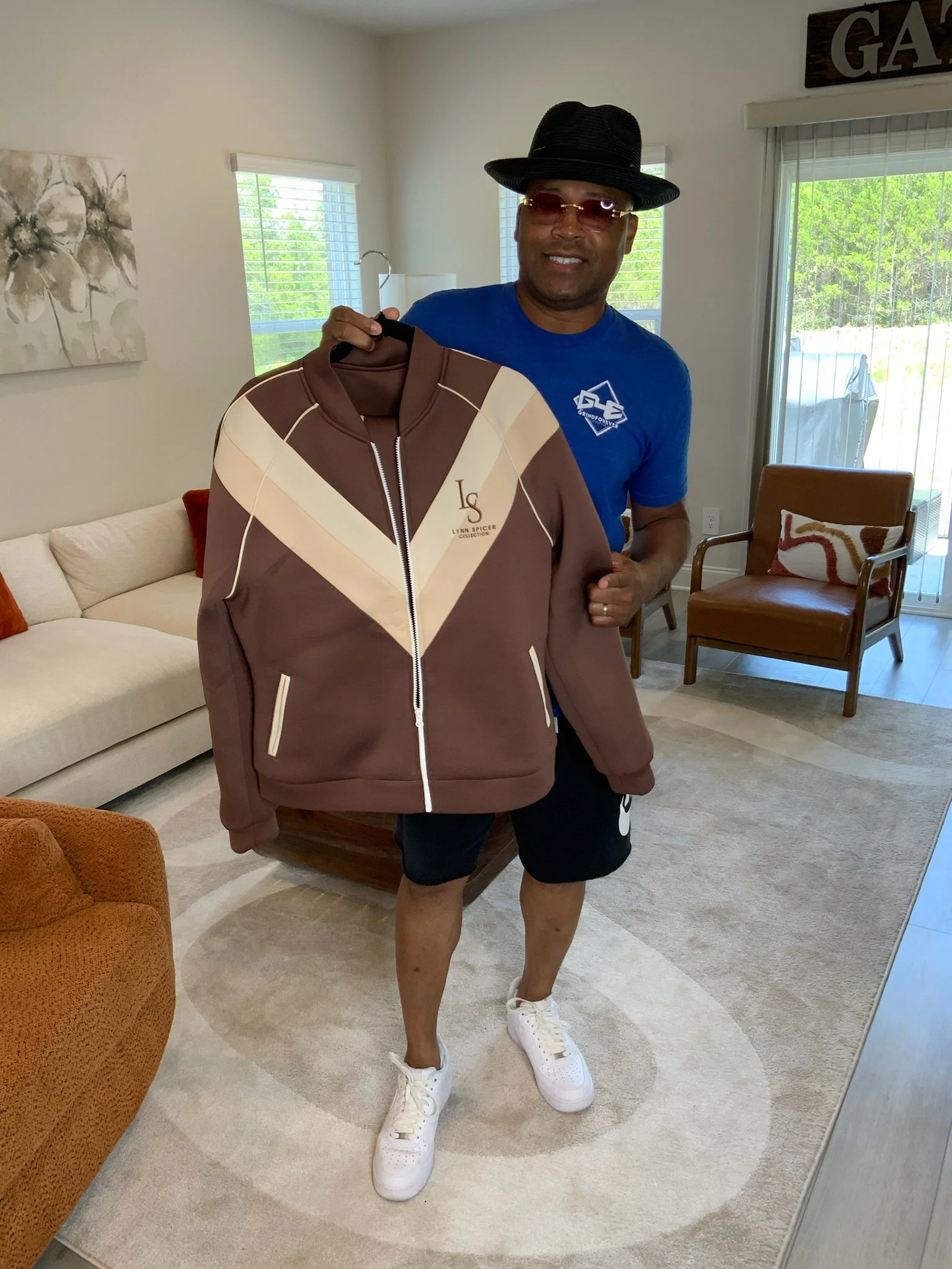 Men's Brown Jogging Suit