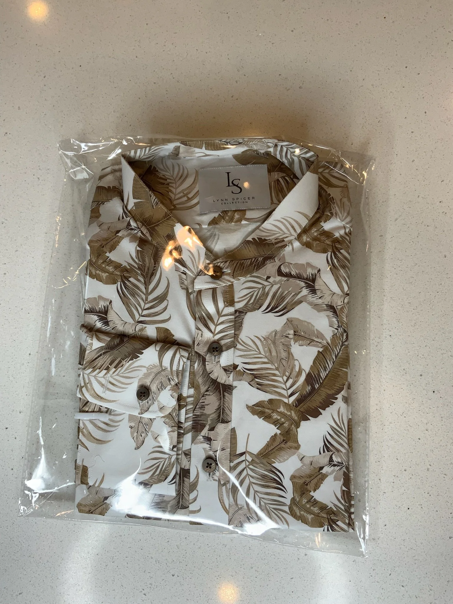 The Lynn Spicer Monaco Botanical Dress Shirt