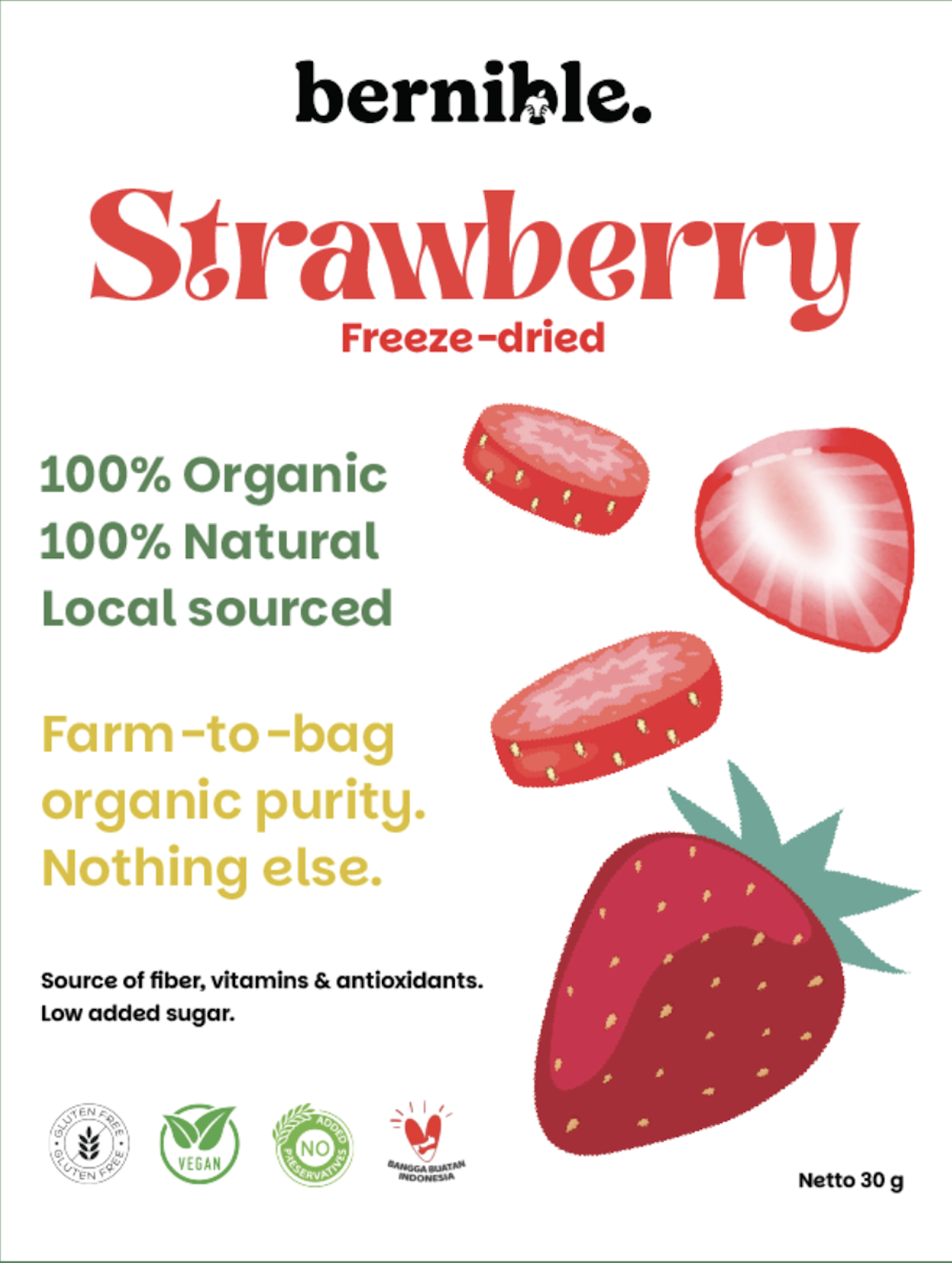 Freeze-dried Strawberry
