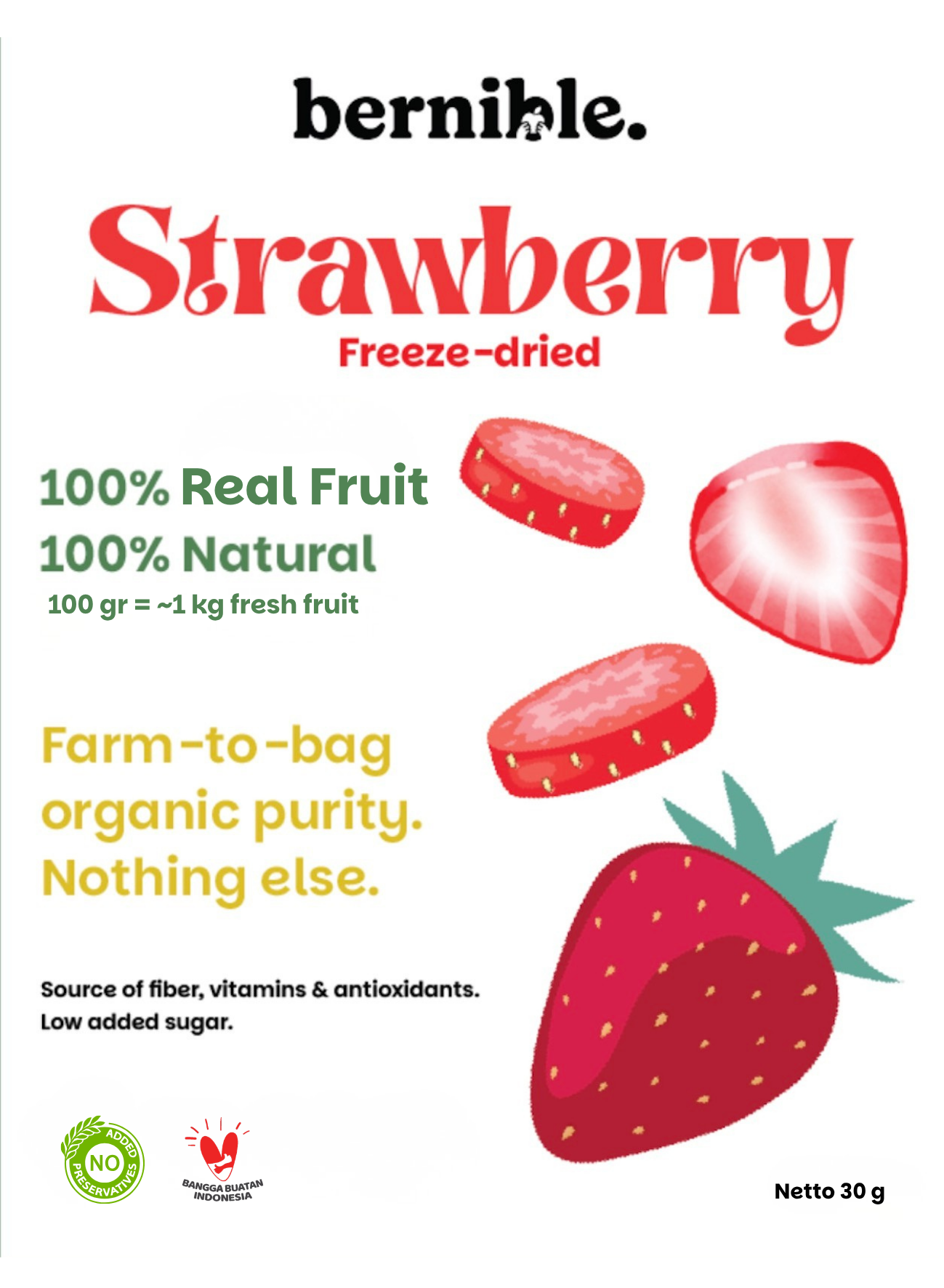 Freeze-dried Strawberry