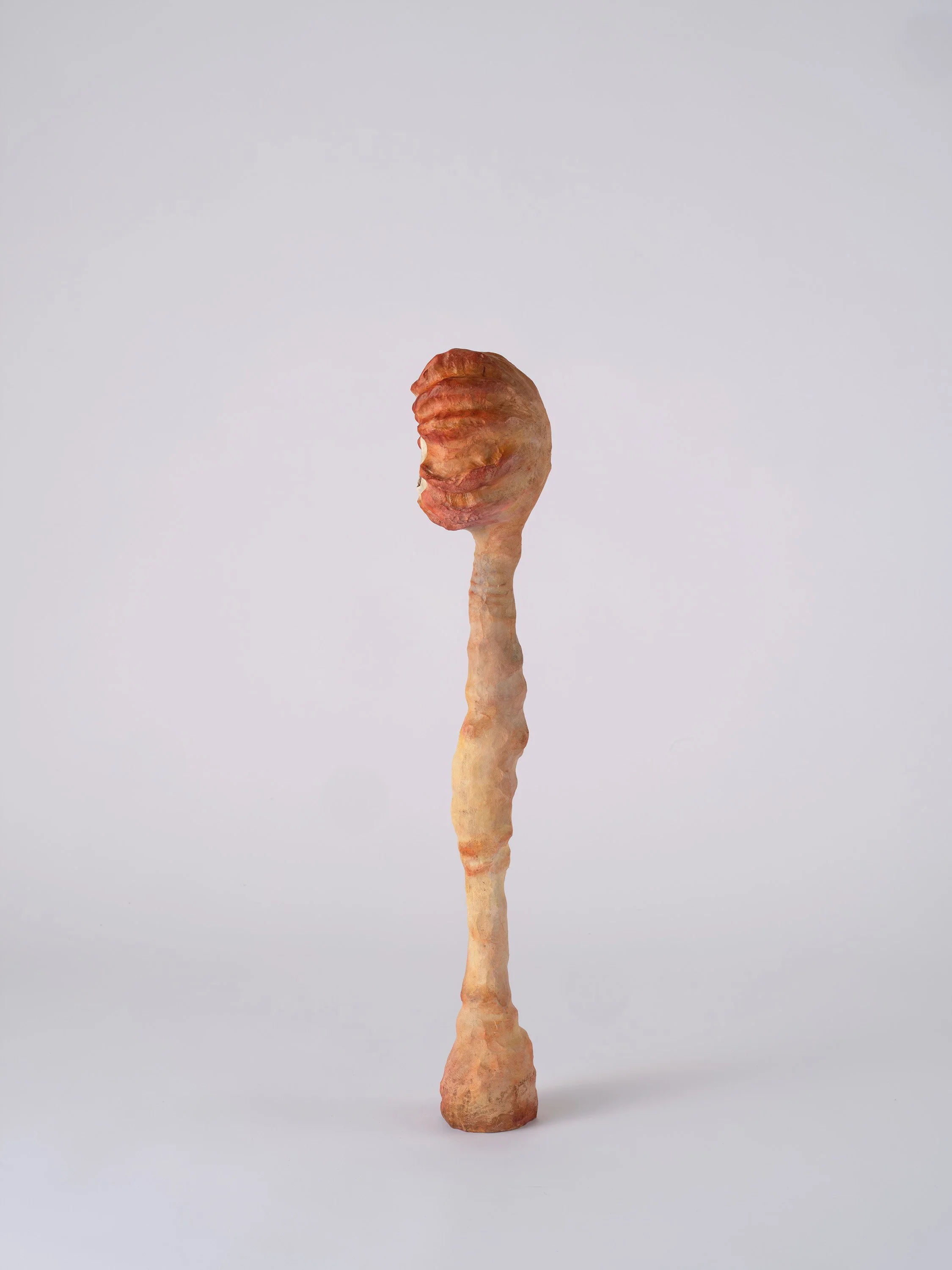 Fragments of the earth #90, あめつちのかけら #90, 2024, H64 x W14 x D13 cm, Oil paint, acrylic paint, ceramic, camphor