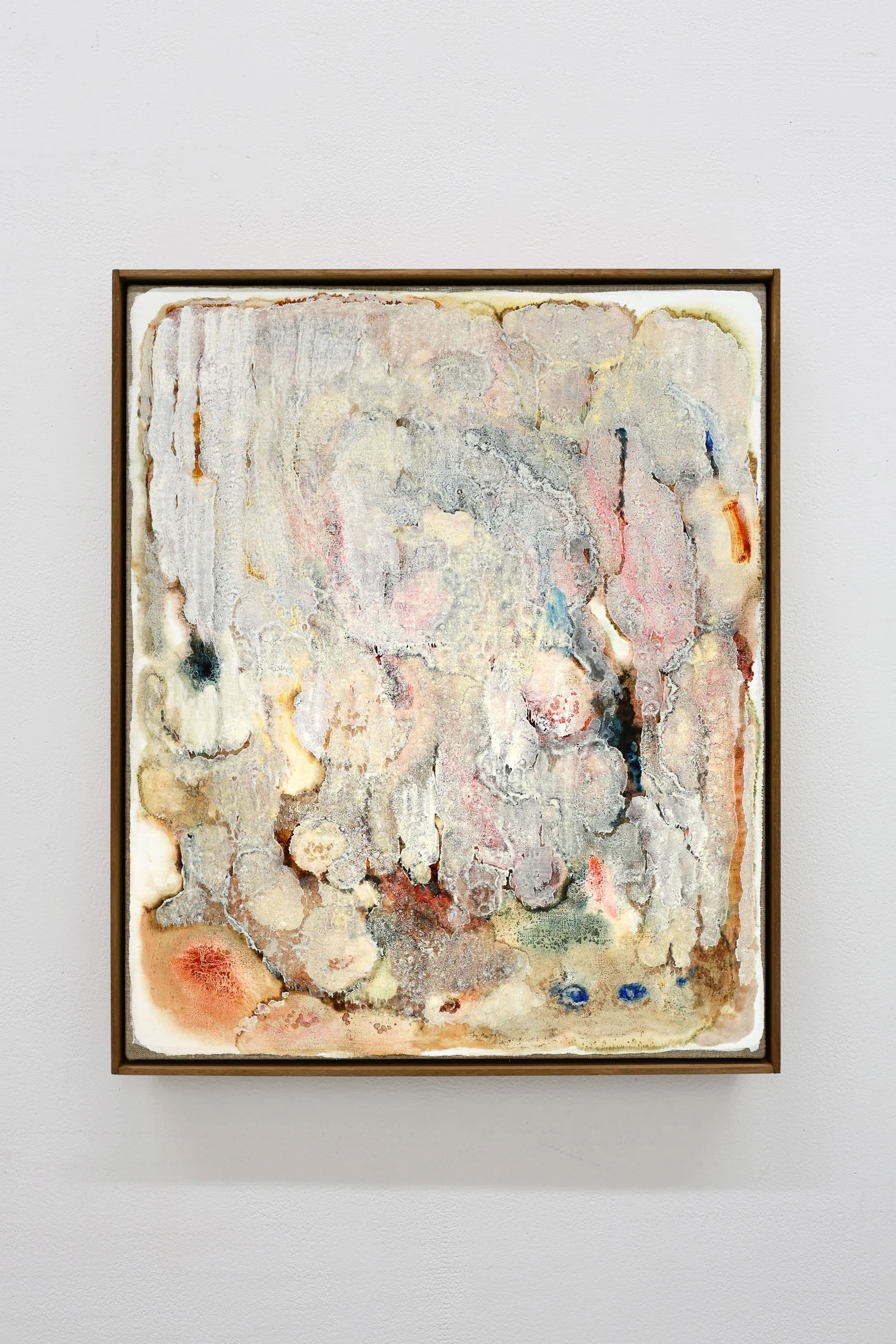 Fragments of light #69, ひかりのかけら #69, 2025, H61 x W50.2 x D3 cm, Oil on canvas with the artist's original frame