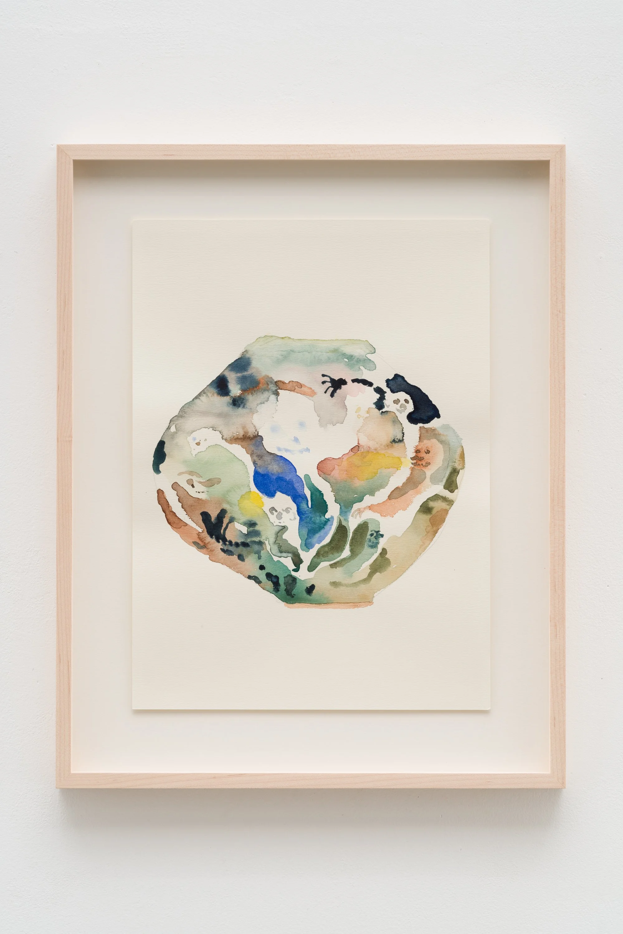 Study for Birth #1, Birthのためのドローイング #1, 2024, H33.3 x W24.2 cm, Watercolor on paper