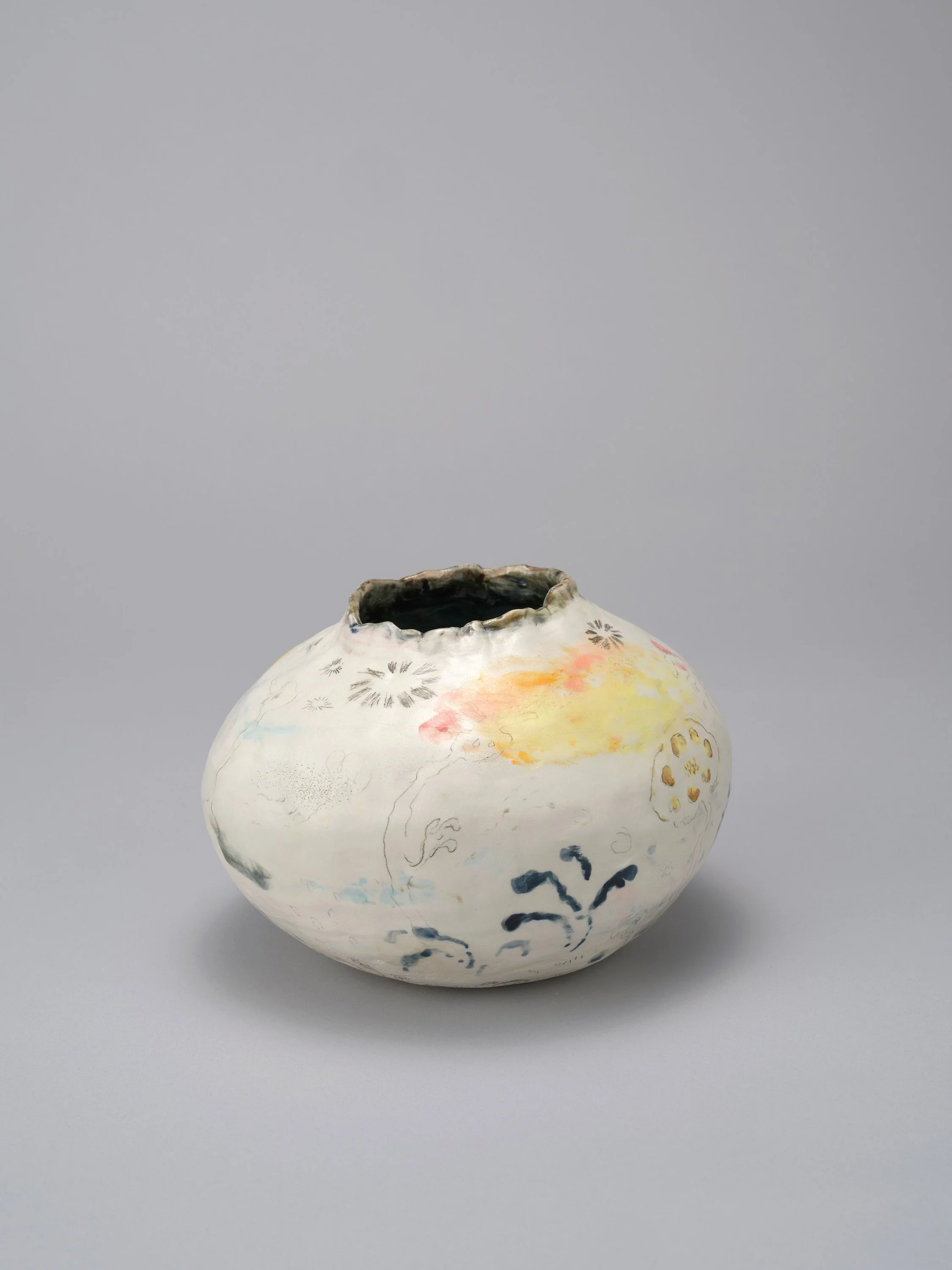 Birth #1, 2024, H15 x W22.5 x D21 cm, Ceramic