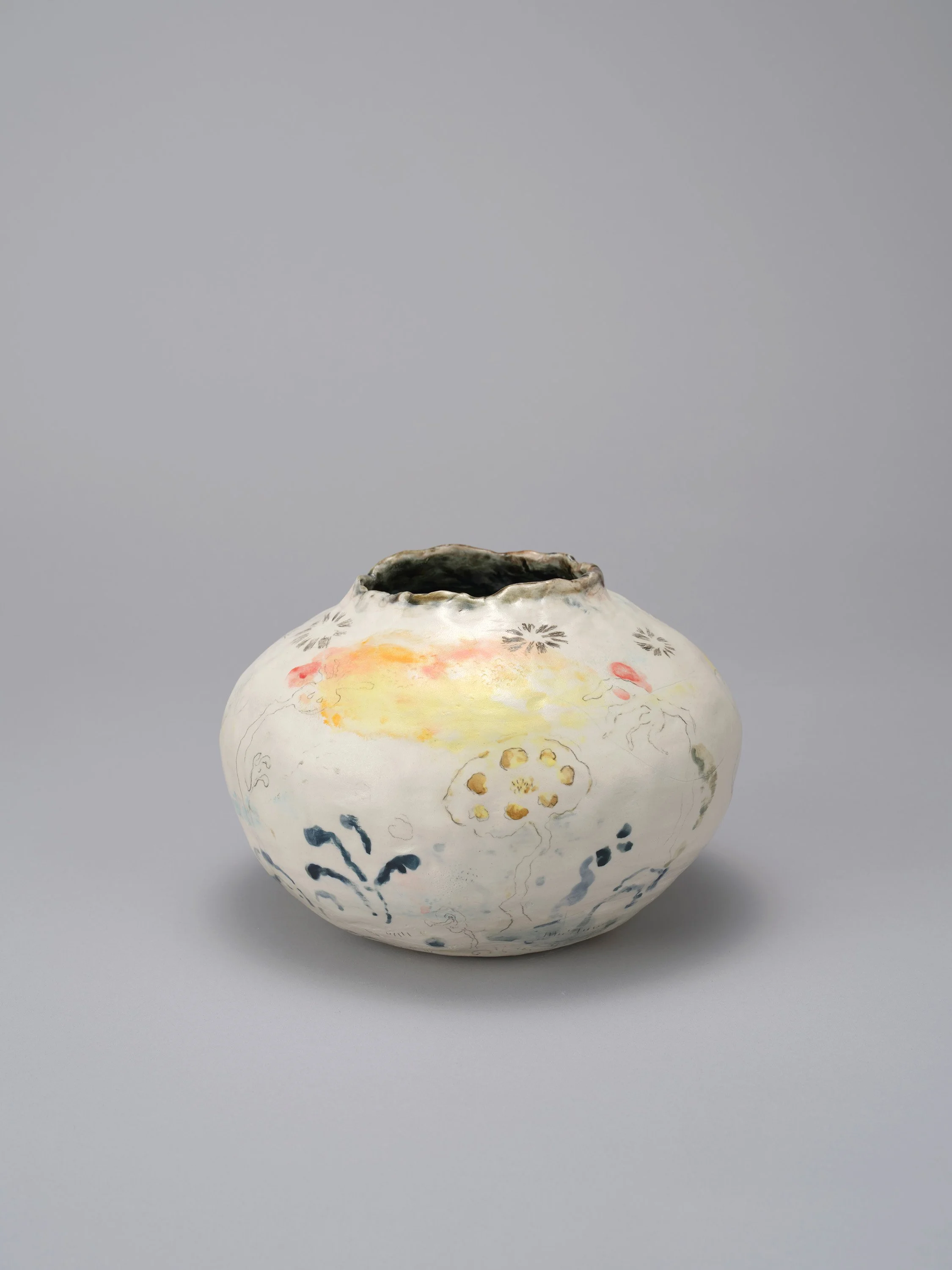 Birth #1, 2024, H15 x W22.5 x D21 cm, Ceramic