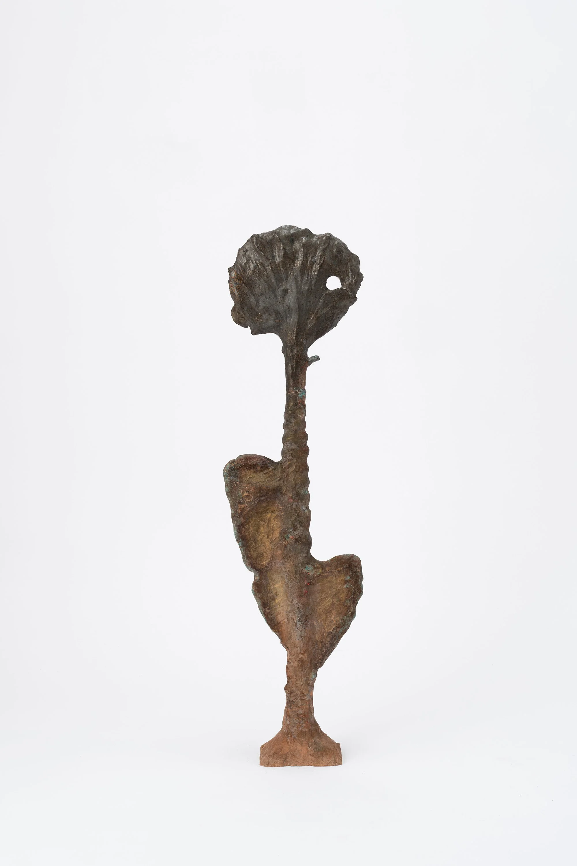 Fragments of the earth #85, あめつちのかけら #85, 2023, H72 x W17 x D7 cm, Acrylic paint, oil paint, camphor, ceramic
