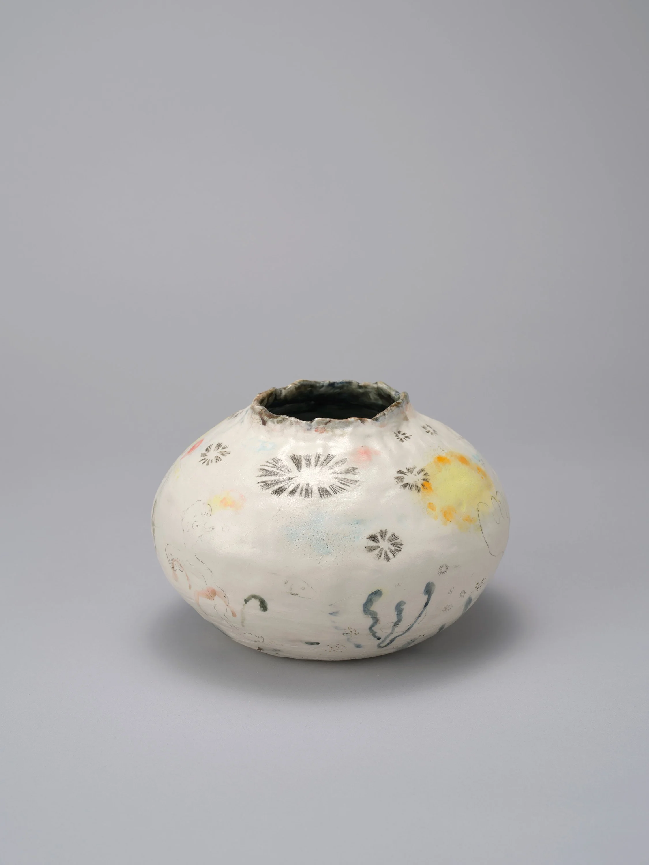 Birth #1, 2024, H15 x W22.5 x D21 cm, Ceramic