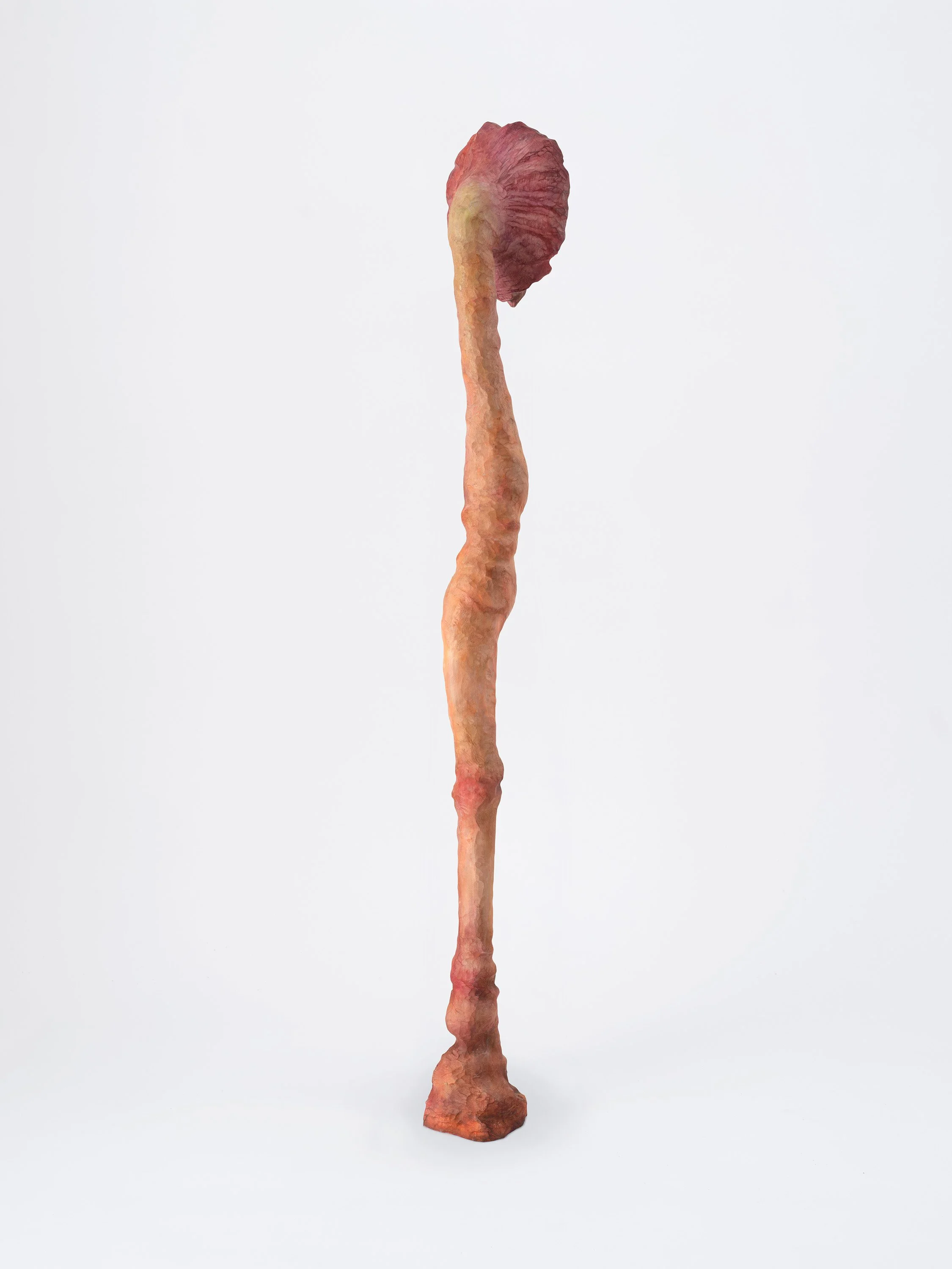 Fragments of the earth #89, あめつちのかけら #89, 2024, H129 x W18.5 x D15 cm, Oil paint, acrylic paint, ceramic, camphor