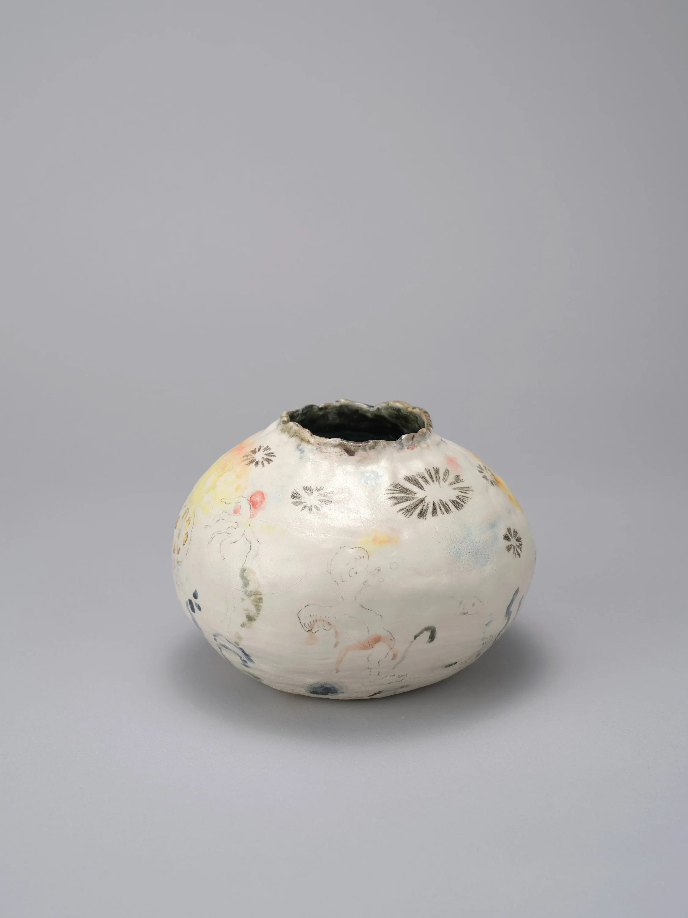Birth #1, 2024, H15 x W22.5 x D21 cm, Ceramic