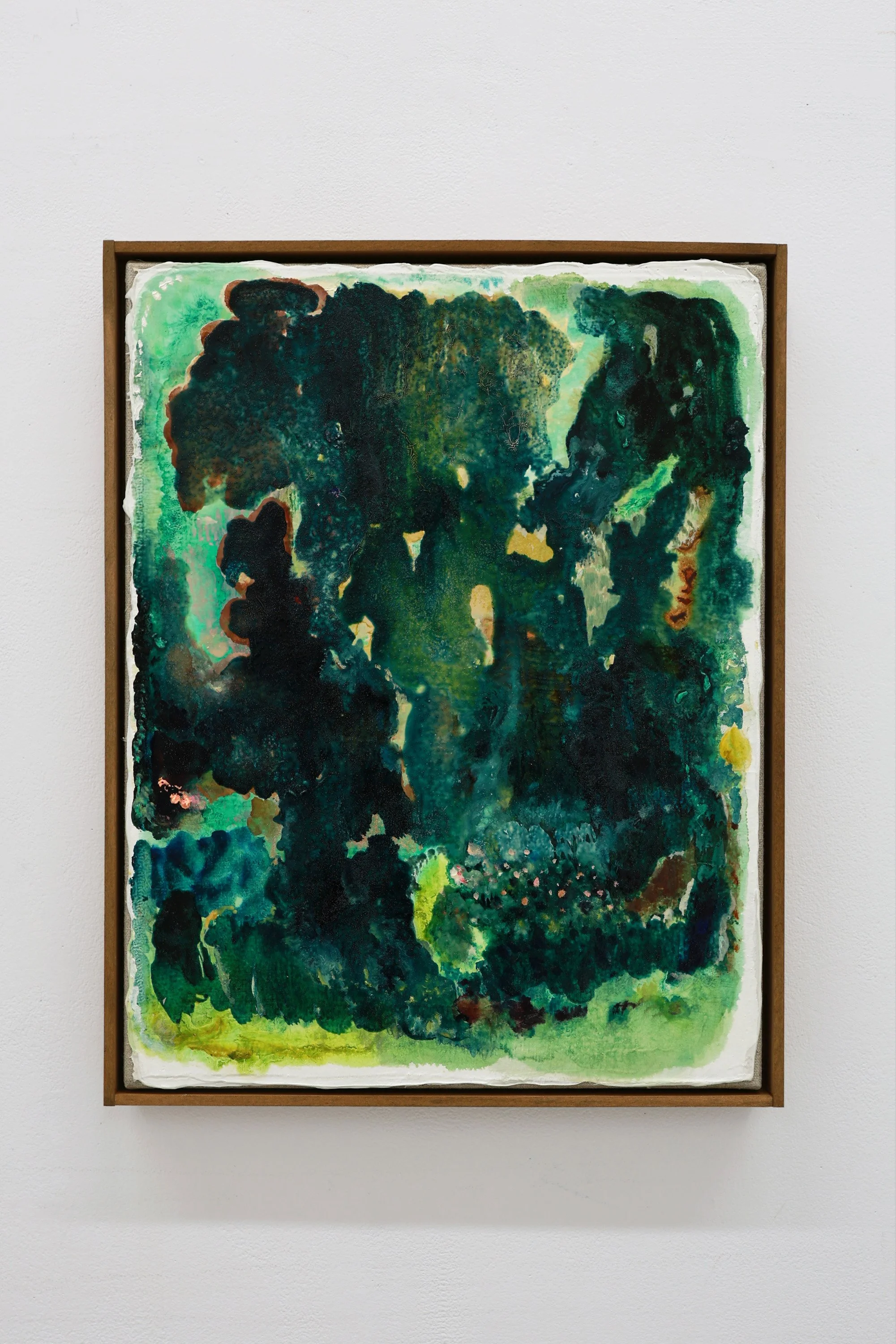 Fragments of light #77, ひかりのかけら #77, 2025, H41 x W31.8 x D2 cm, Oil on canvas with the artist's original frame
