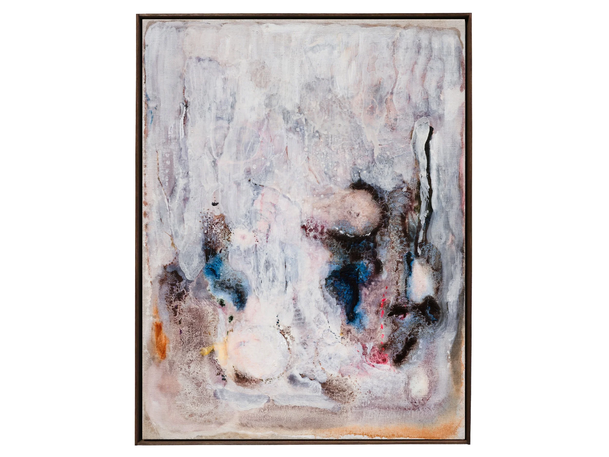Fragments of light #29, ひかりのかけら #29, 2024, H53 x W41 x D4 cm, Oil on linen with the artist's original frame
