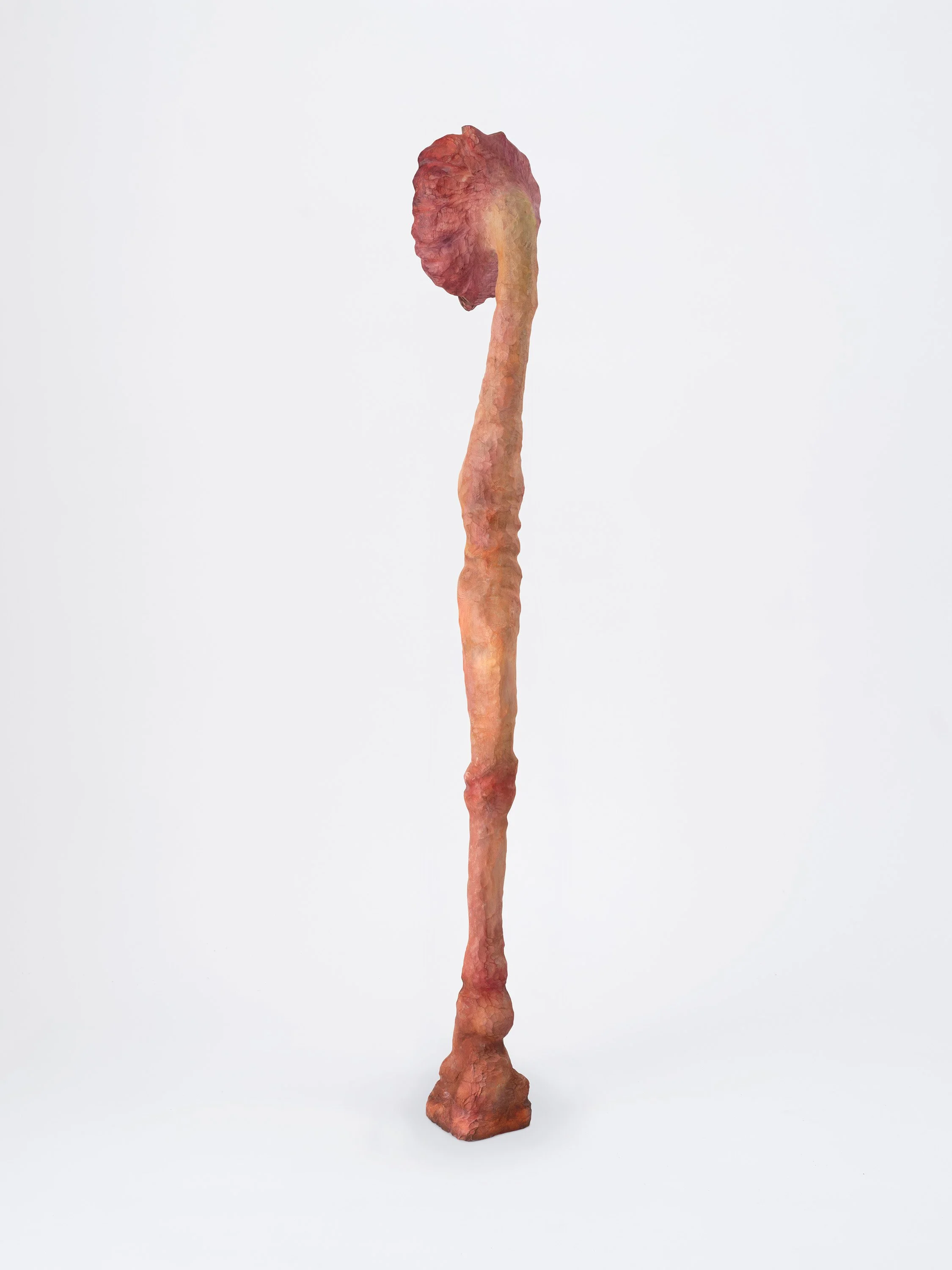 Fragments of the earth #89, あめつちのかけら #89, 2024, H129 x W18.5 x D15 cm, Oil paint, acrylic paint, ceramic, camphor