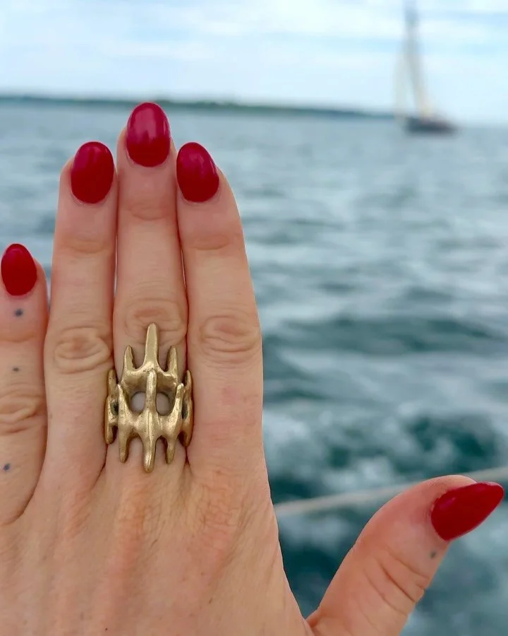 Just returned from an incredible wax carving intensive in Portland Maine! Im so stoked to apply my newfound knowledge to the finishing touches on my first collection, which will drop in November ❤️&zwj;🔥❤️&zwj;🔥❤️&zwj;🔥