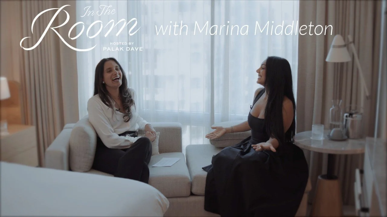 EPISODE # 1 — IN THE ROOM with Marina Middleton, CEO &amp; Co-Owner of Create &amp; Cultivate