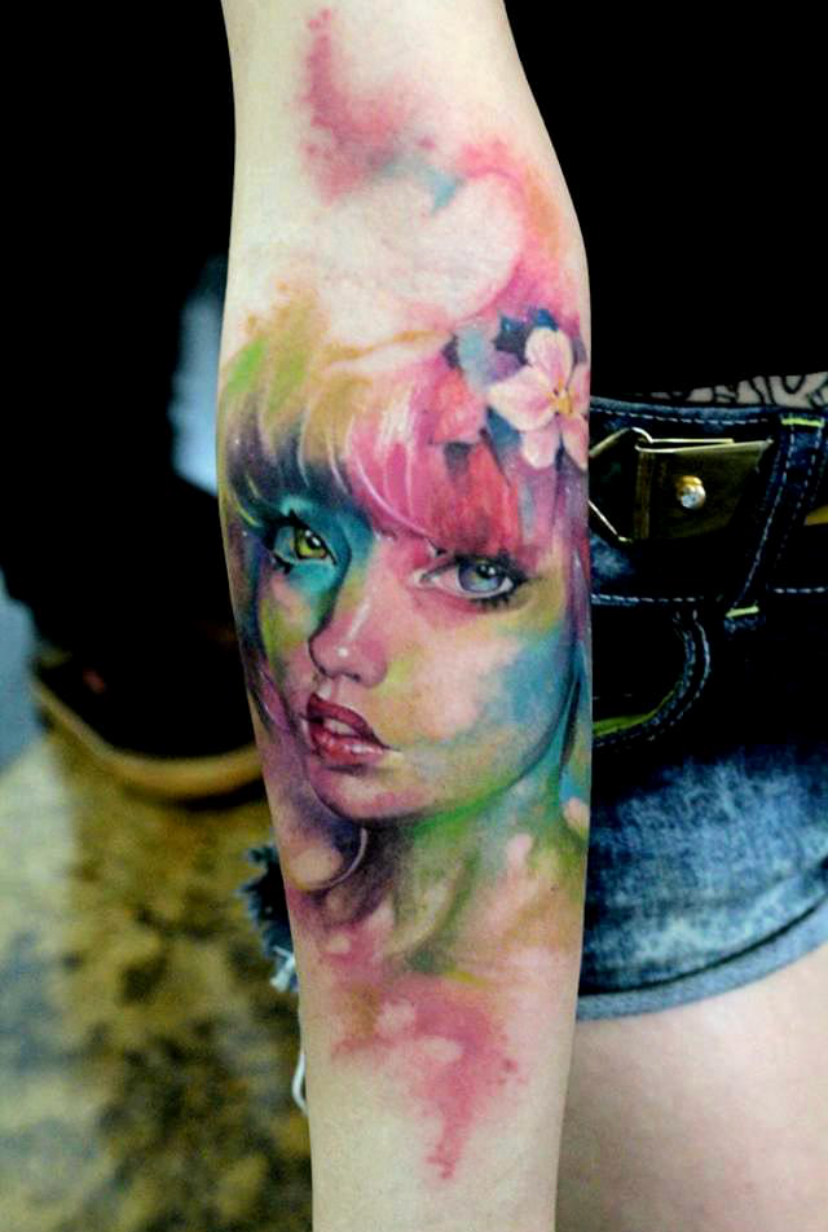 fairy watercolor