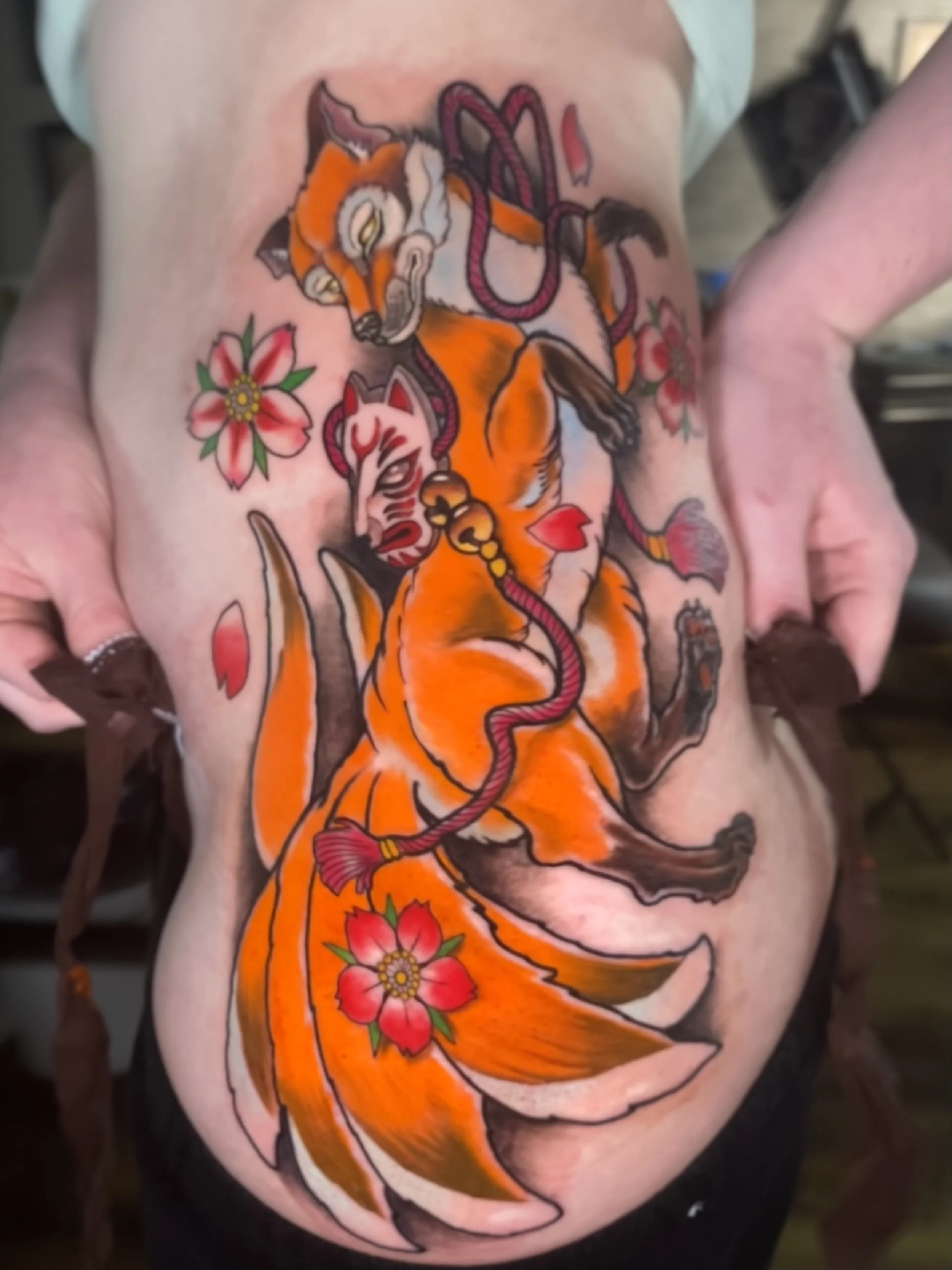 kitsune &amp; sakura