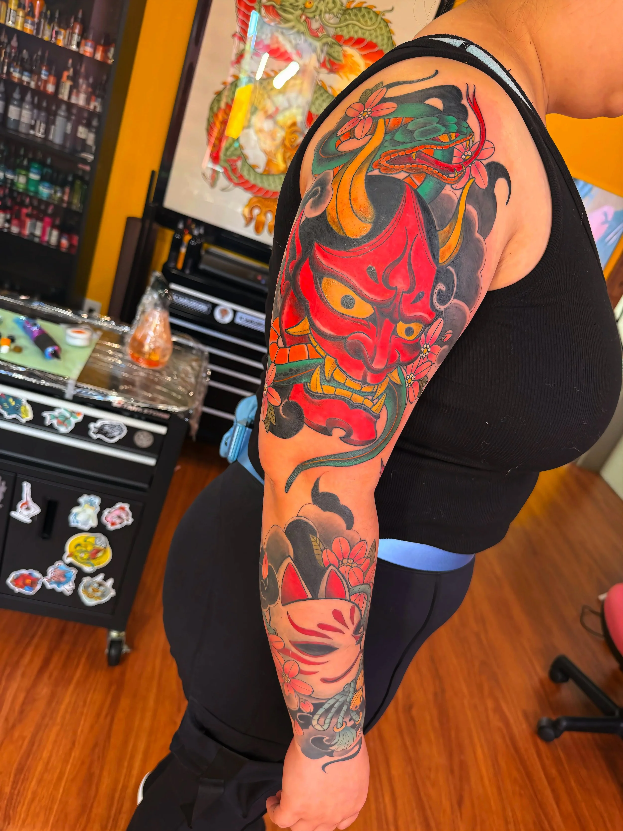 Hannya ANd Snake