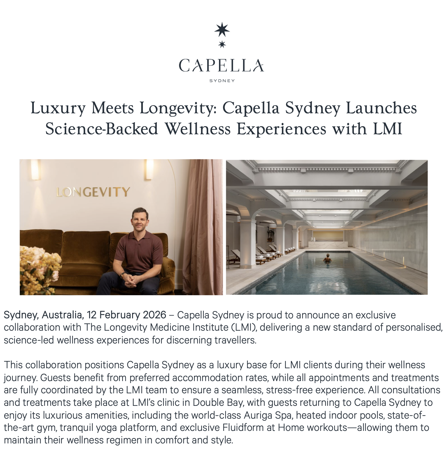 CAPELLA HOTELS