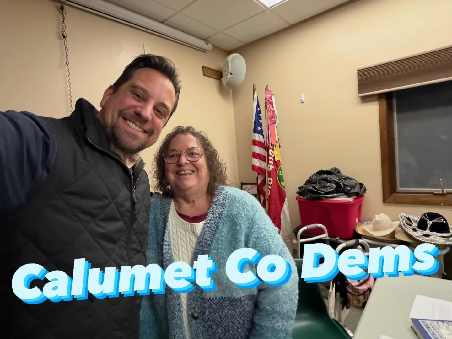 Had a nice night tonight chatting with the great people of @calcodem. Last night enjoyed a Horicon Marsh dinner in Waupun, which has one of the highest concentrations of public art per capita in the United States! We also did some pull tabs based don