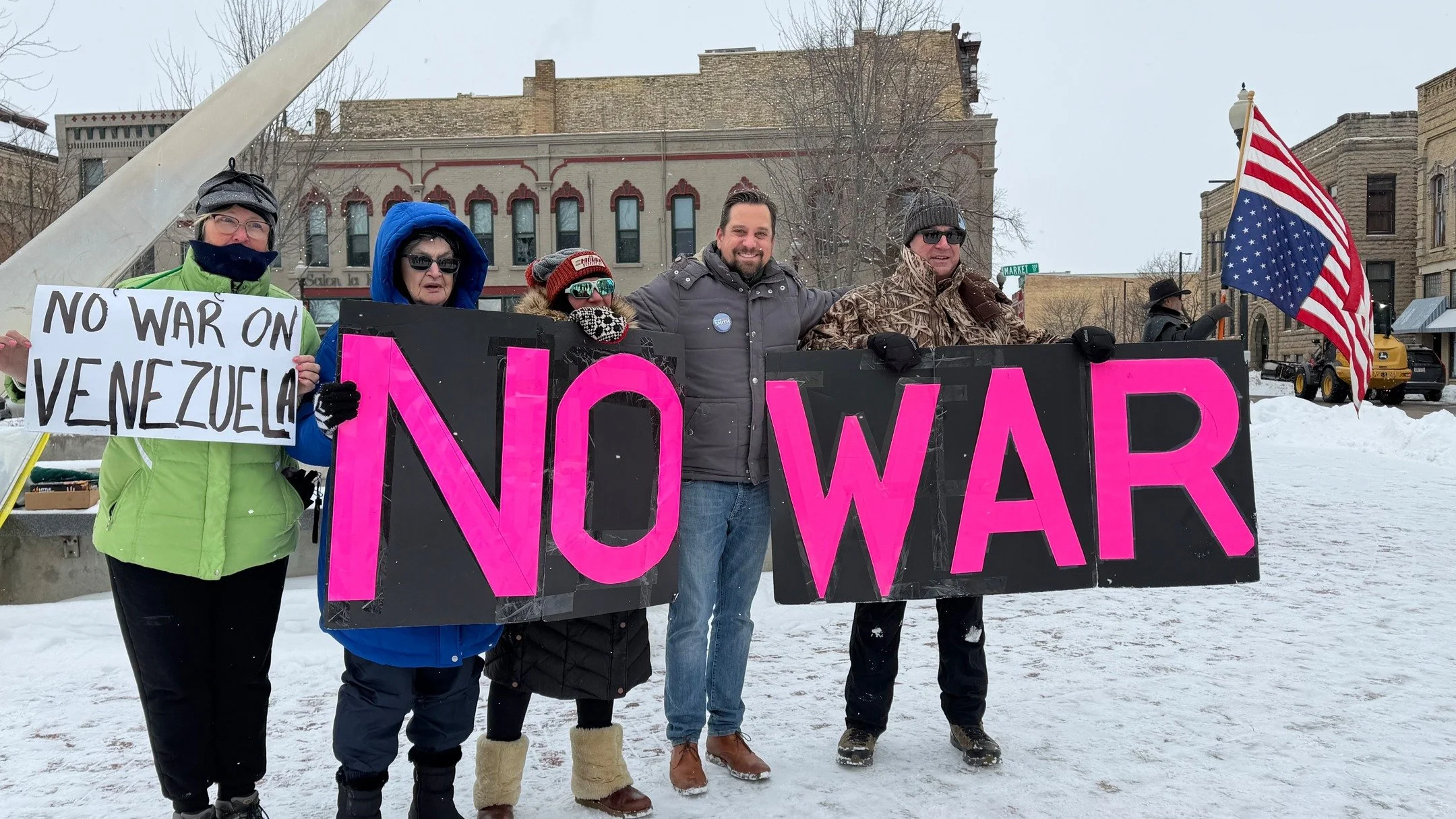 Starting a war without congressional authorization violates the Constitution.
Congress exists as a check on Executive power, not a rubber stamp. Where do you stand, @repglenngrothman ?