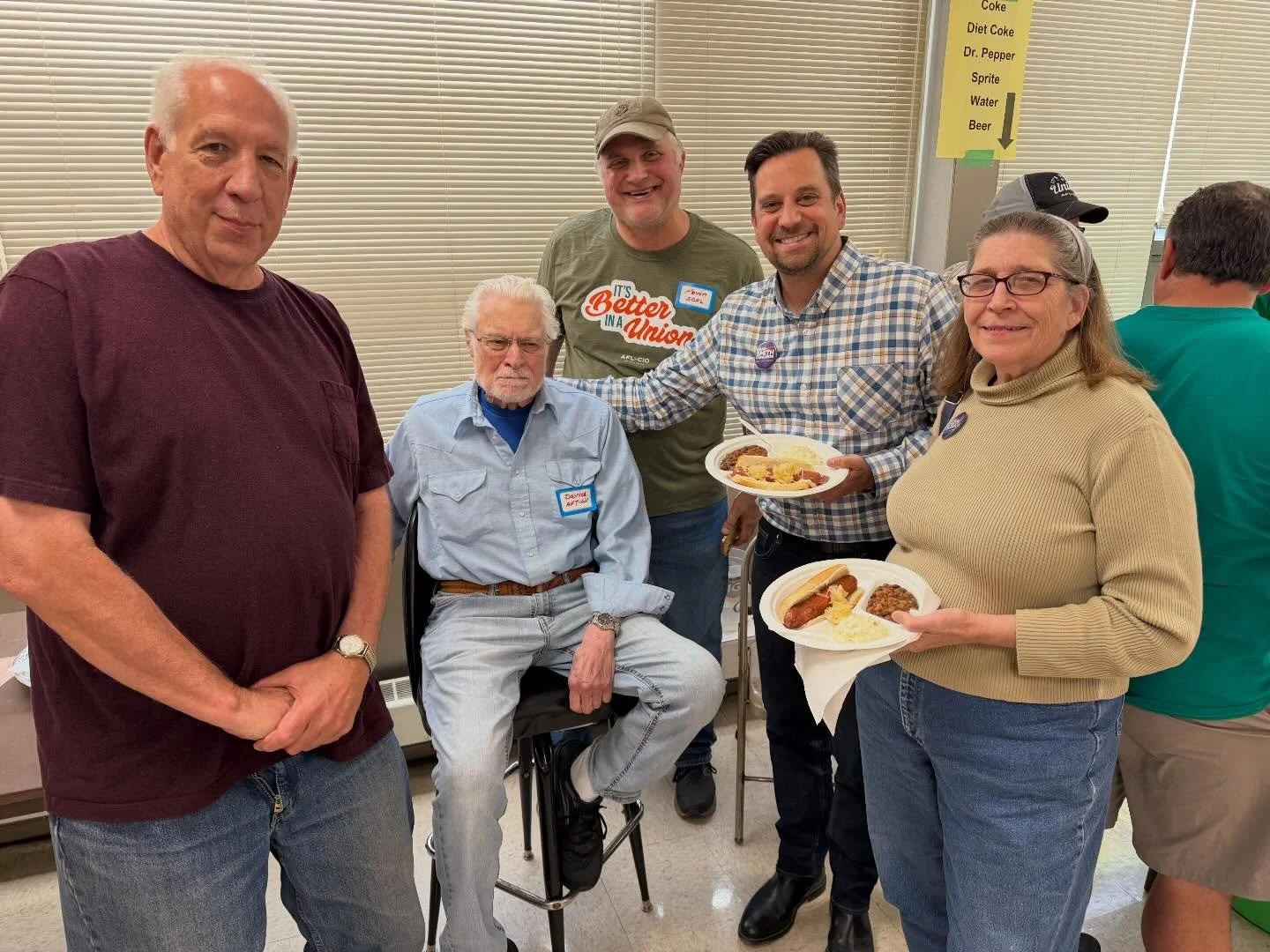 This past week I had a fantastic time visiting with folks at the South Central Federation of Labor for their annual Bean Feed. It was great chatting with union members, hearing directly about the issues facing working families, and of course sampling