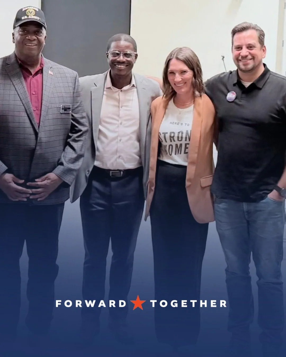 Last night, Brad joined fellow candidates Rick Crosson For Congress, Emily Tseffos for Wisconsin, and David Crowley for the Young Democrats of Northeast Wisconsin's Candidate Panel &amp; Conversation at the Appleton Public Library.

It was a great op