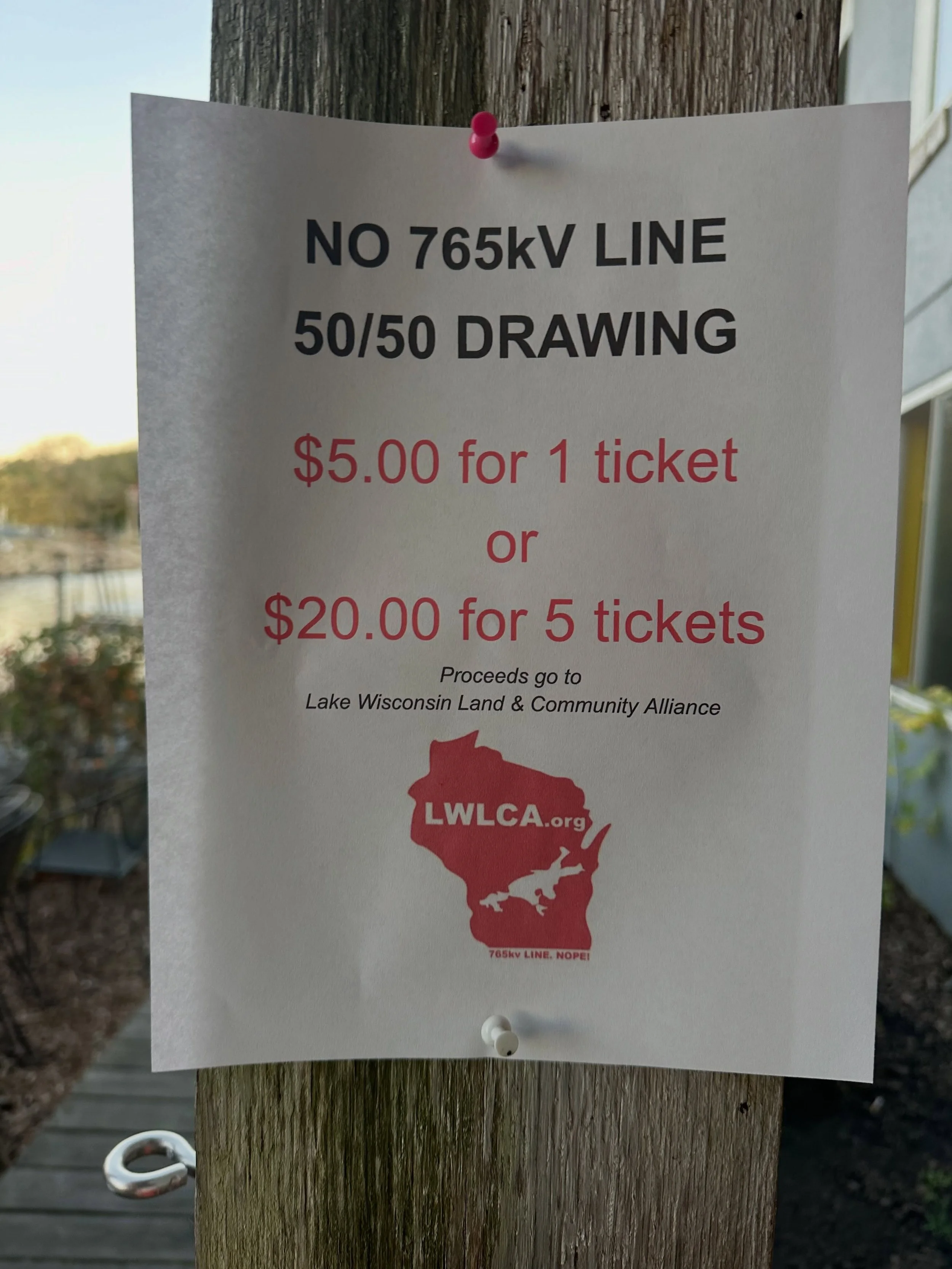 I was glad to join the Lake Wisconsin Land and Community Alliance in Lodi. I&rsquo;m deeply concerned that new transmission routes could cut through Wisconsin&rsquo;s farmland and natural areas when existing utility and railroad corridors deserve a s