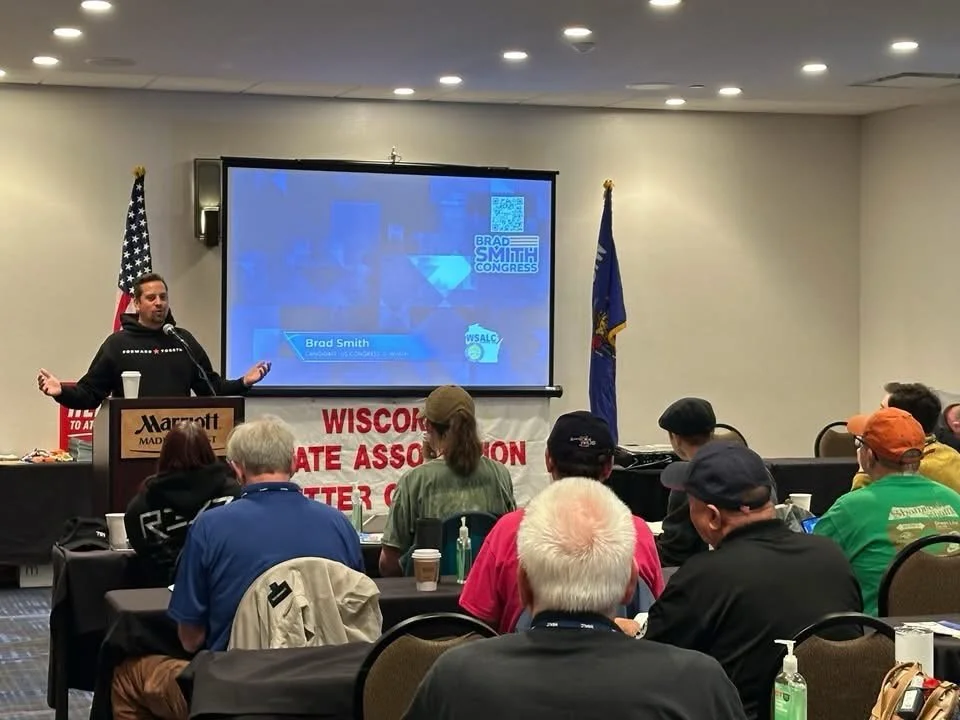 Thank you to the Wisconsin Association of Letter Carriers for inviting me to its annual conference on Friday. These folks are fired up and are ready to move Wisconsin #ForwardTogether. Thank you for the service you provide our communities every day a