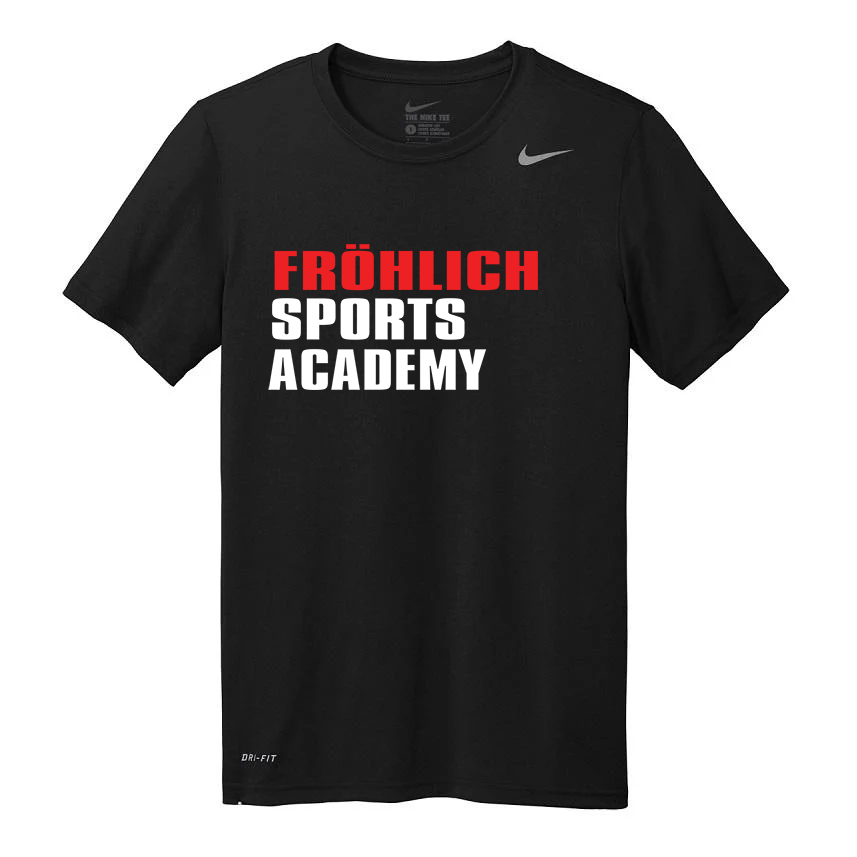 Black Tee - Frohlich Sports Academy copy.png