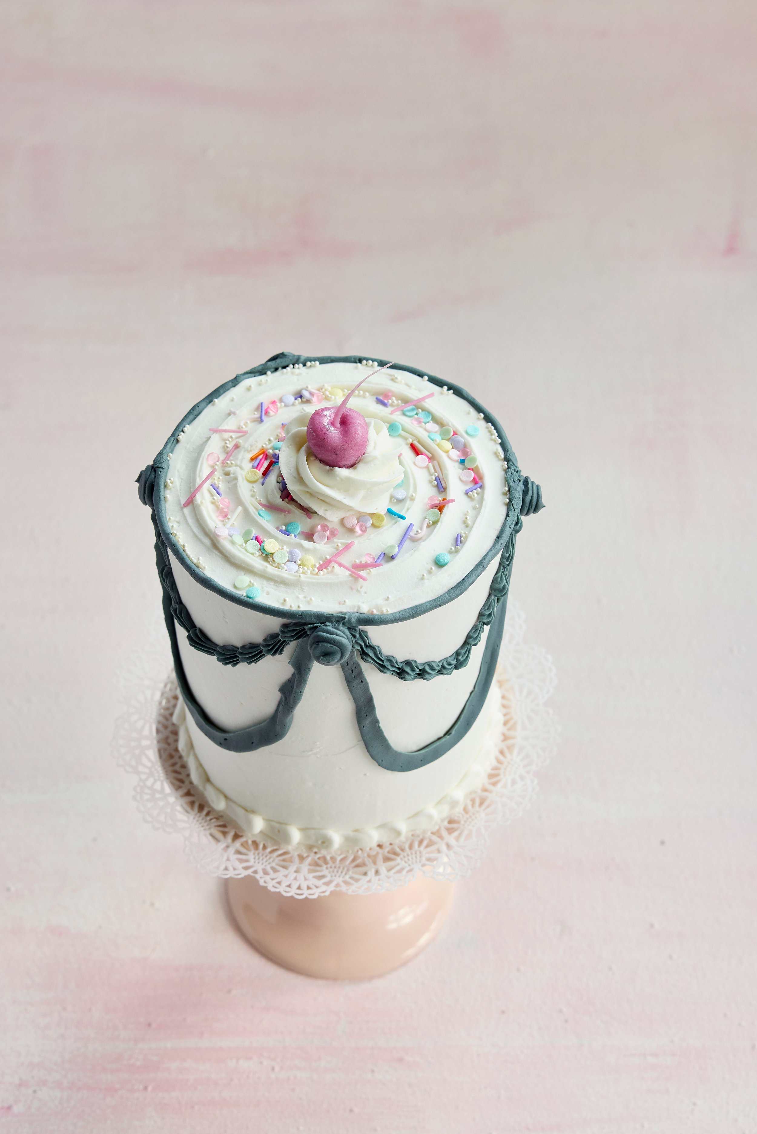 Banana Split Birthday Cake