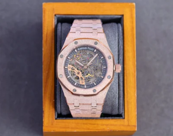 frosted AP rose gold black face.png