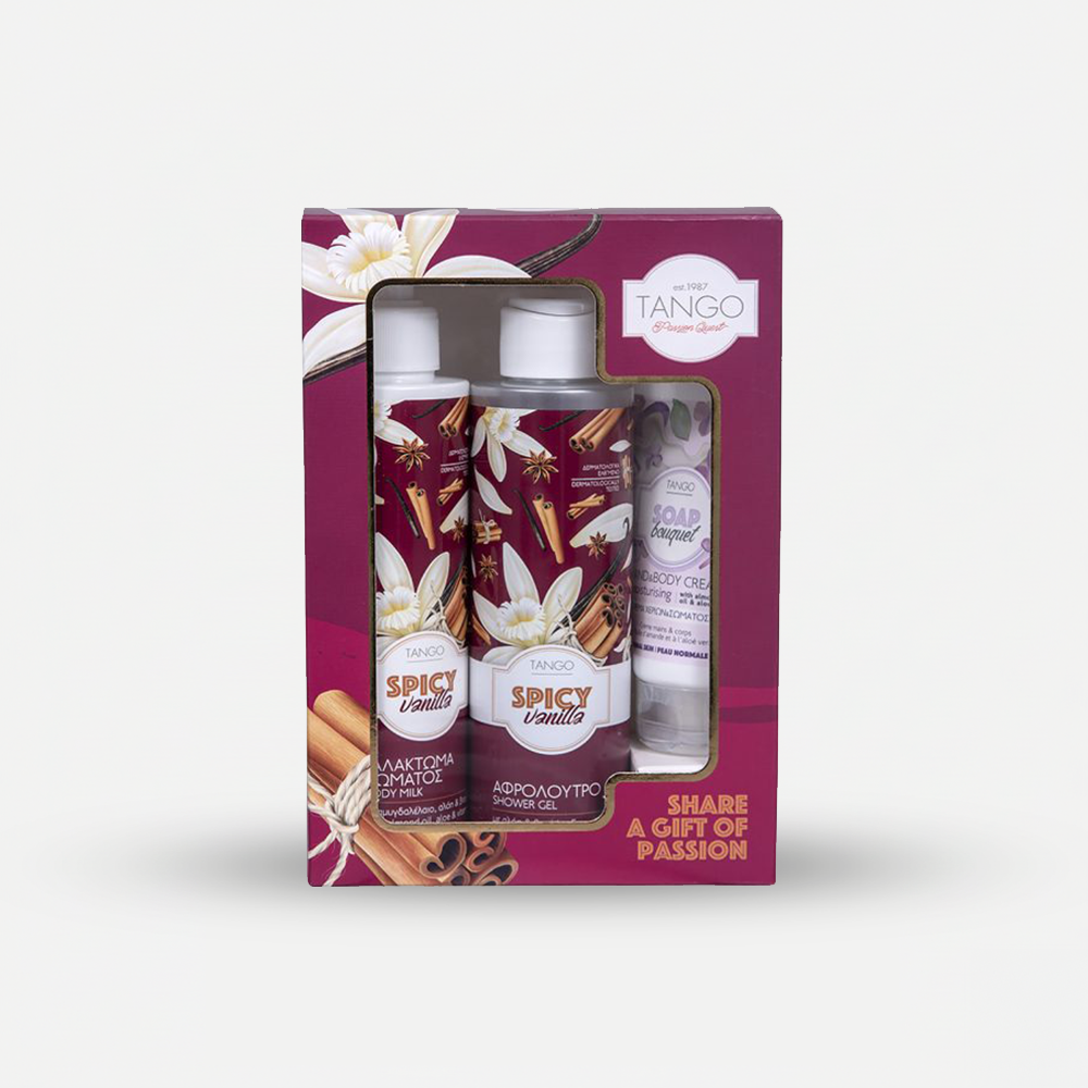Body Gift Spicy Vanilla & Soap Bouquet